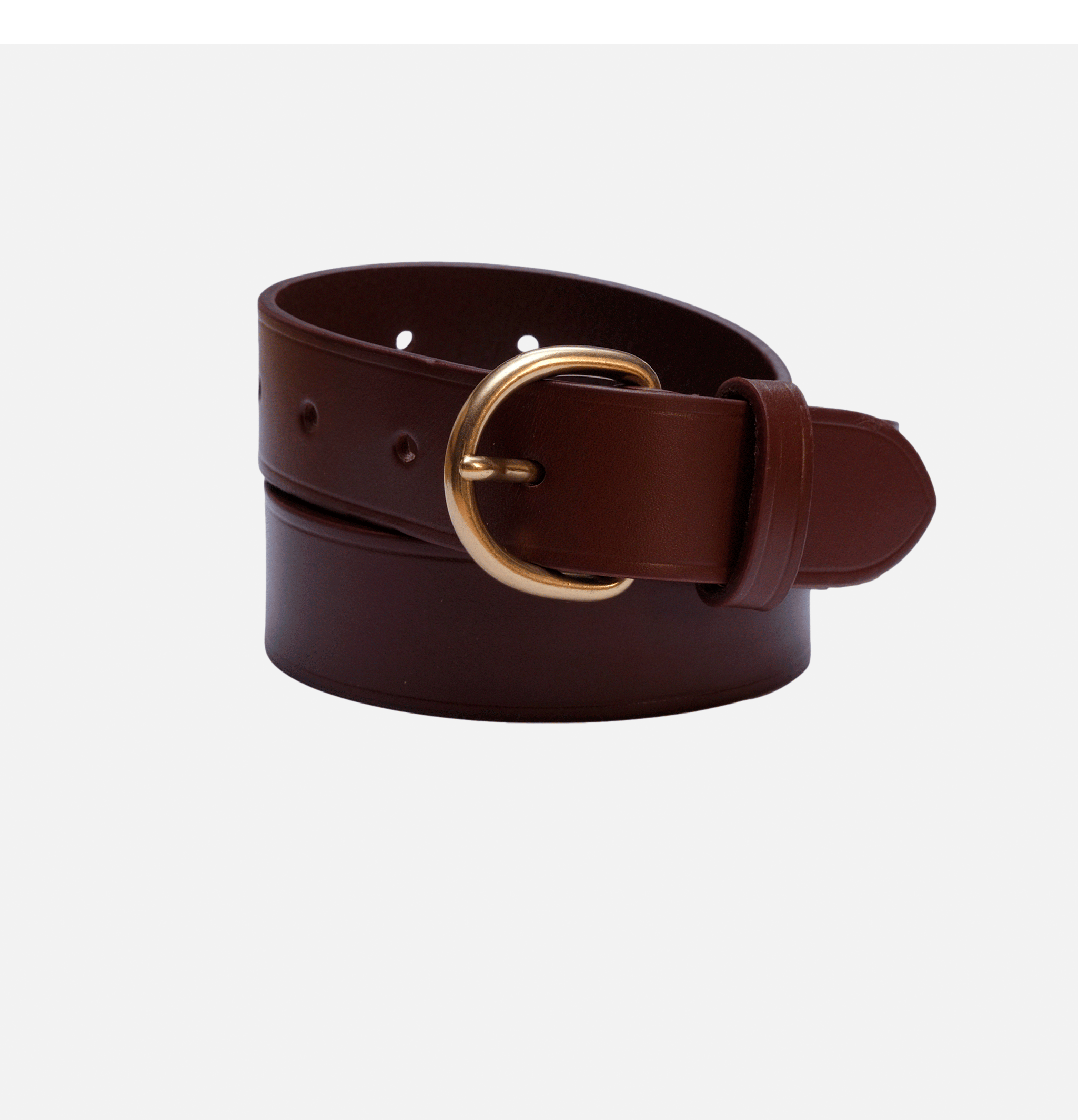 Il bisonte Ceinture Beltcows Marron