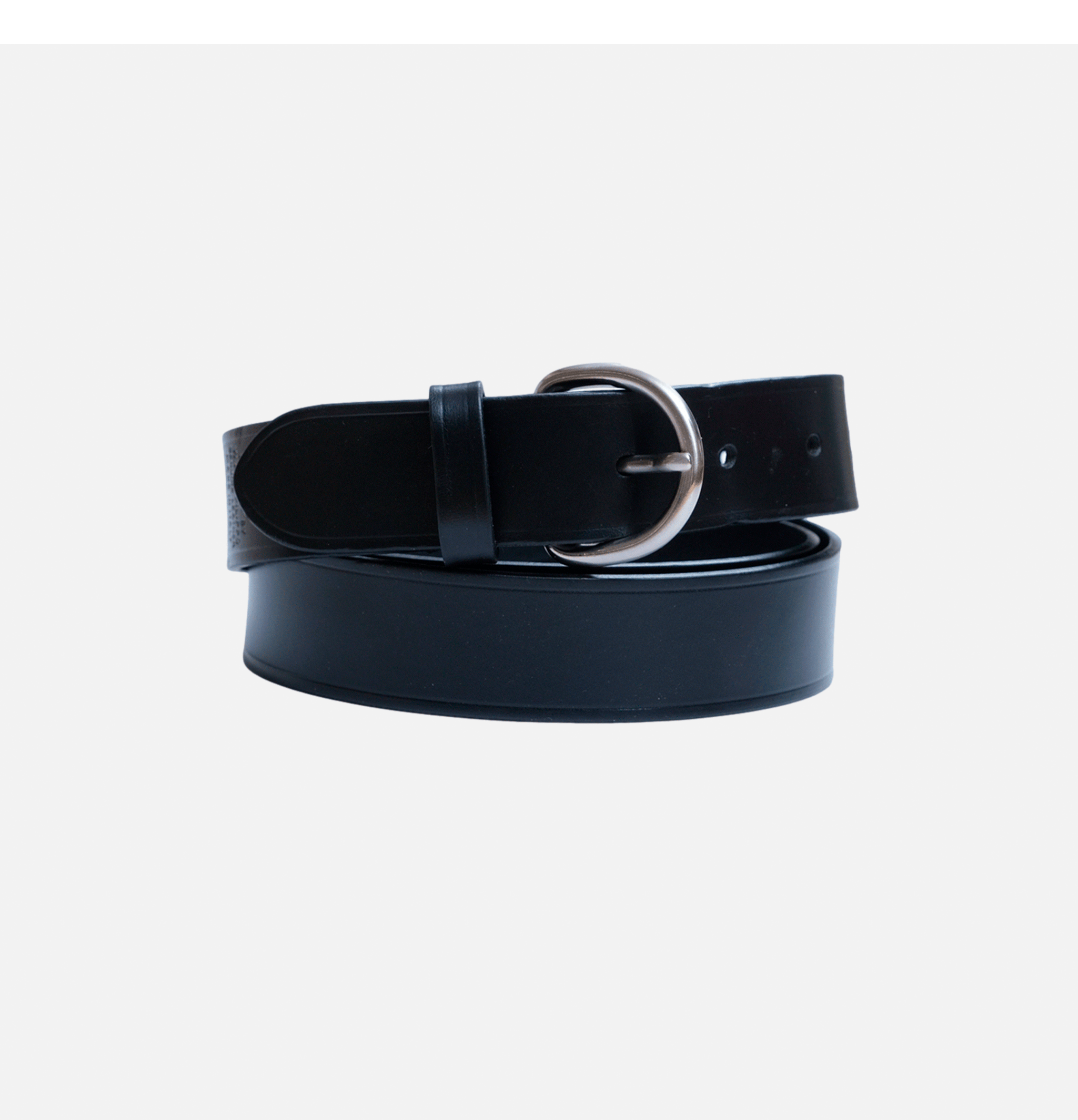 Il bisonte Ceinture Beltsilver Noir