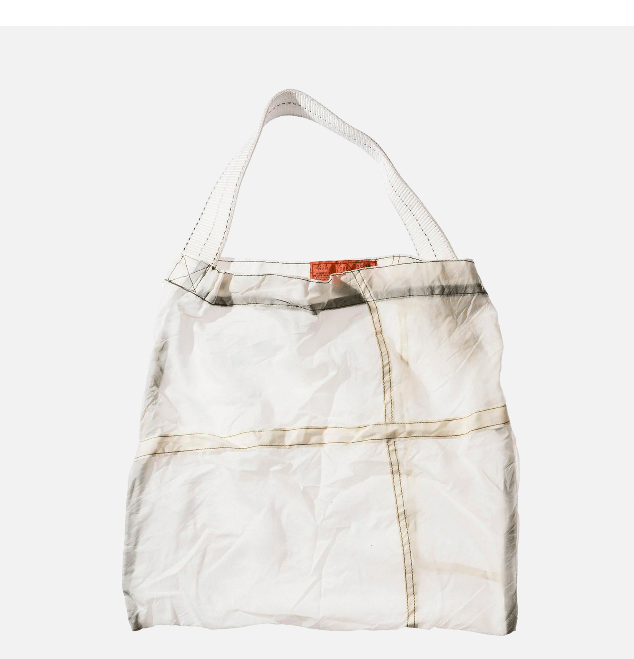 Puebco Vintage Bag Parachute Light White