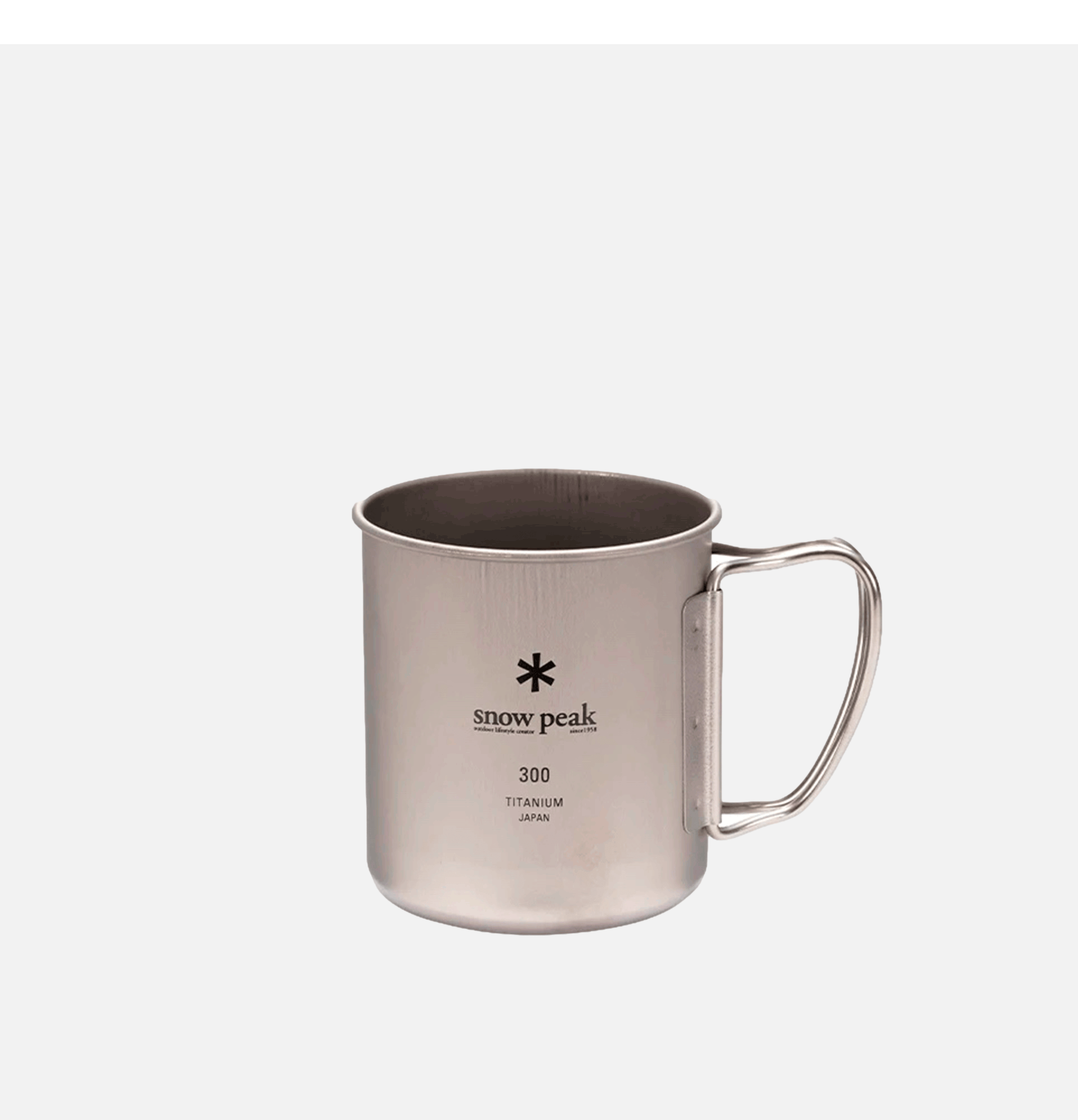 Mug Snow Peak Single Cup 300 Titanium