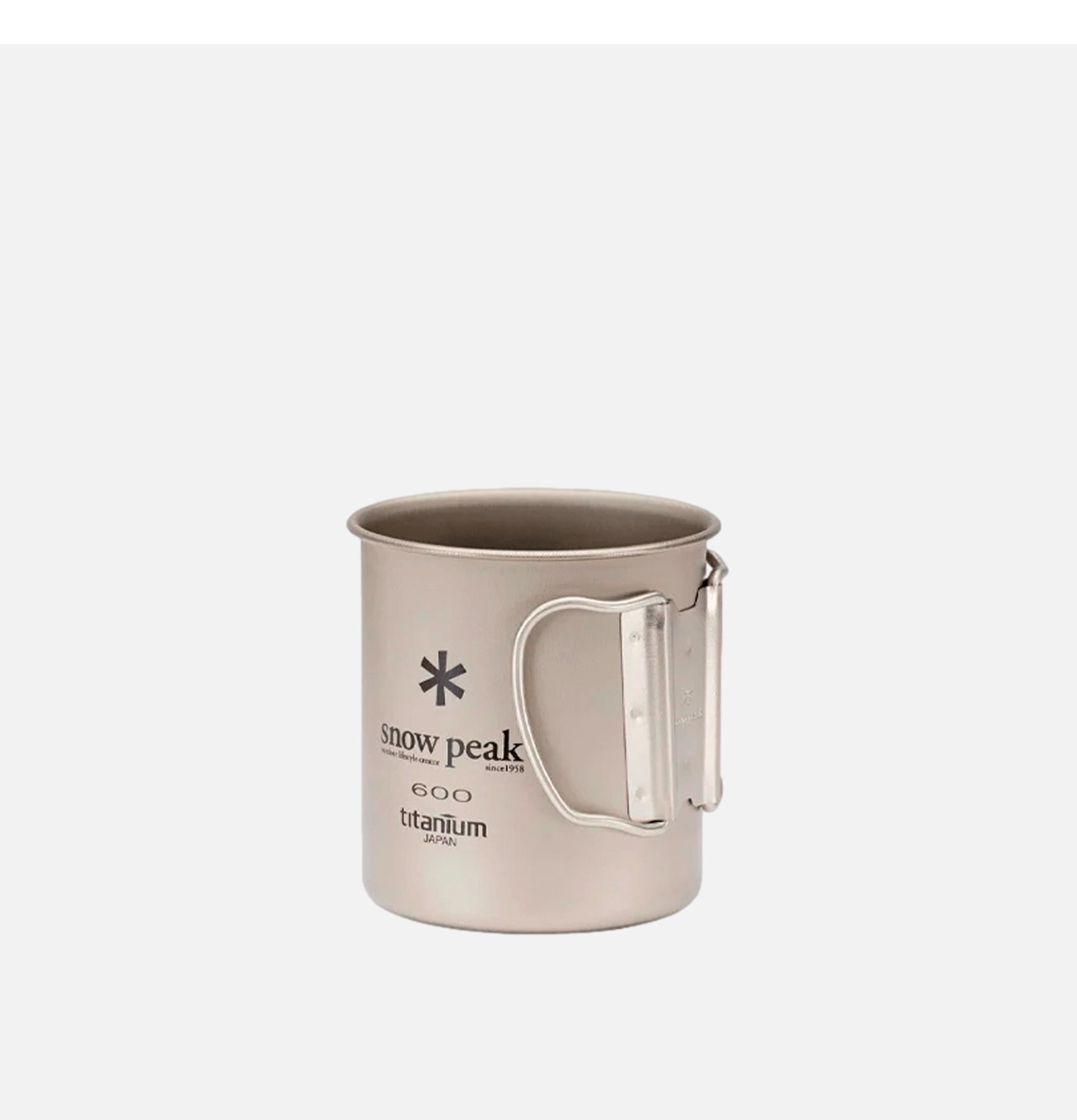 Mug Snow Peak Titanium Single Cup 600
