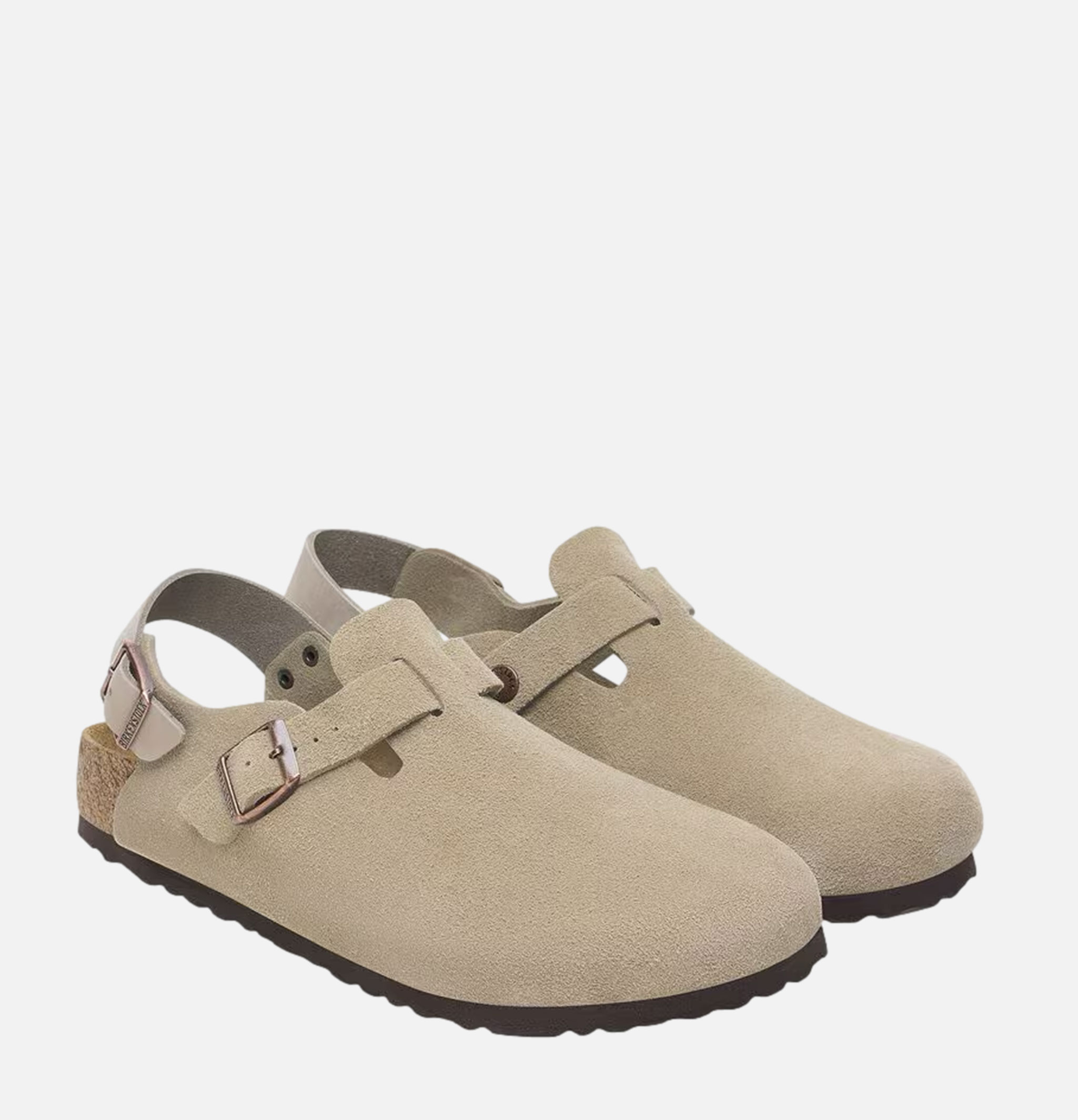 Birkenstock Mules Tokio Taupe Étroite