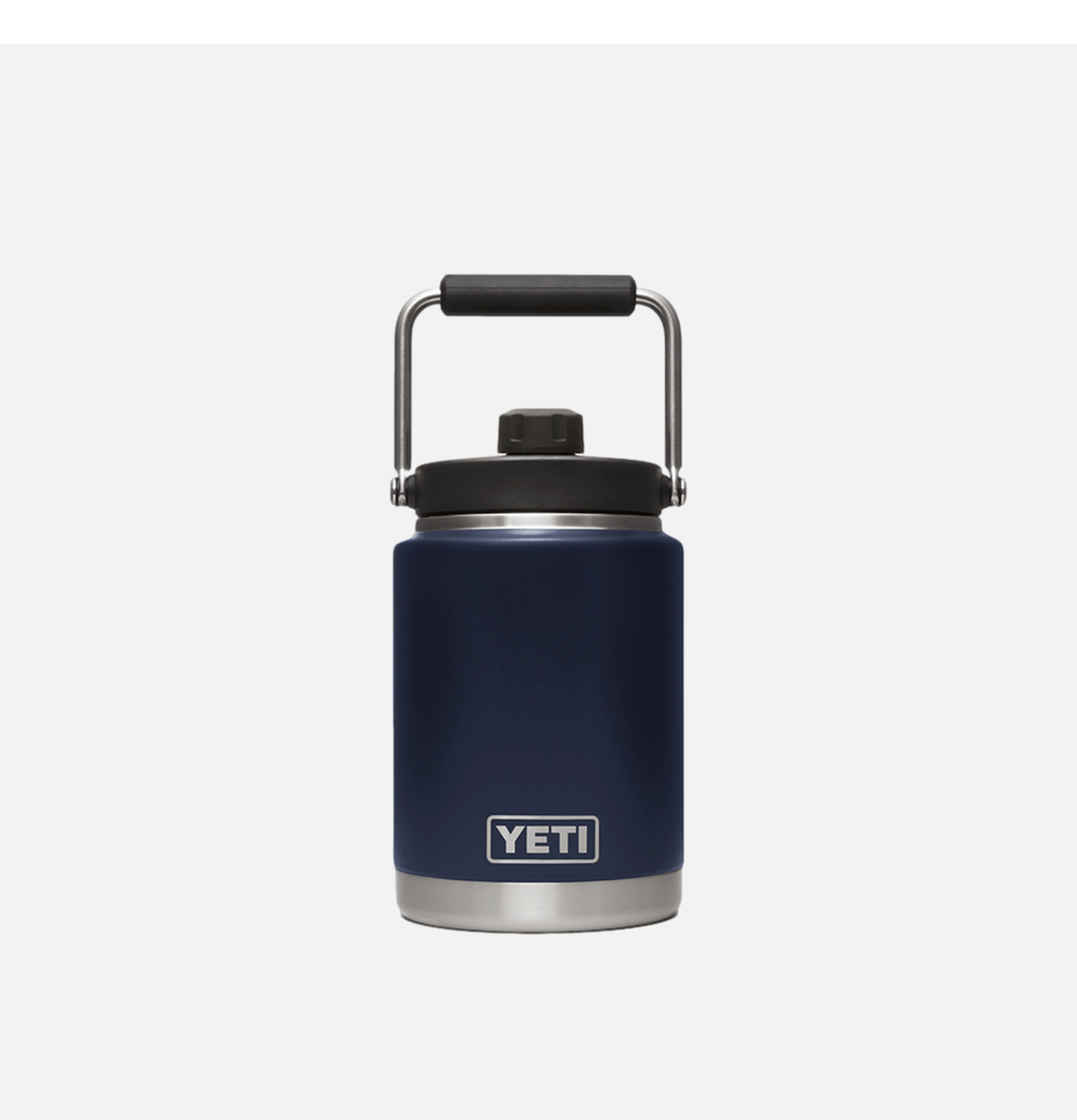 Yeti Rambler Jug Half Gallon Navy.