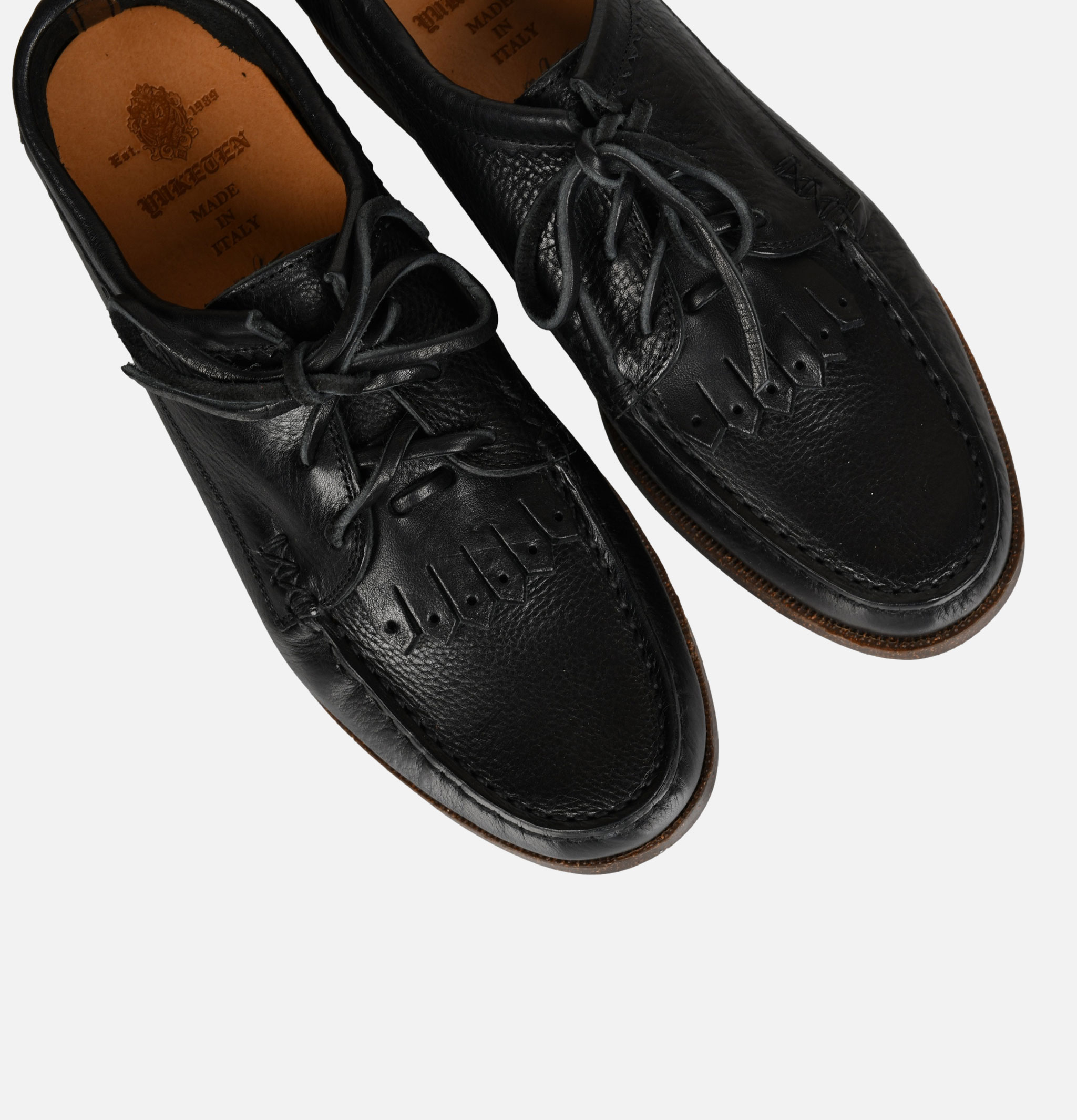 Yuketen Italian Blucher w/ Camp Sole Black