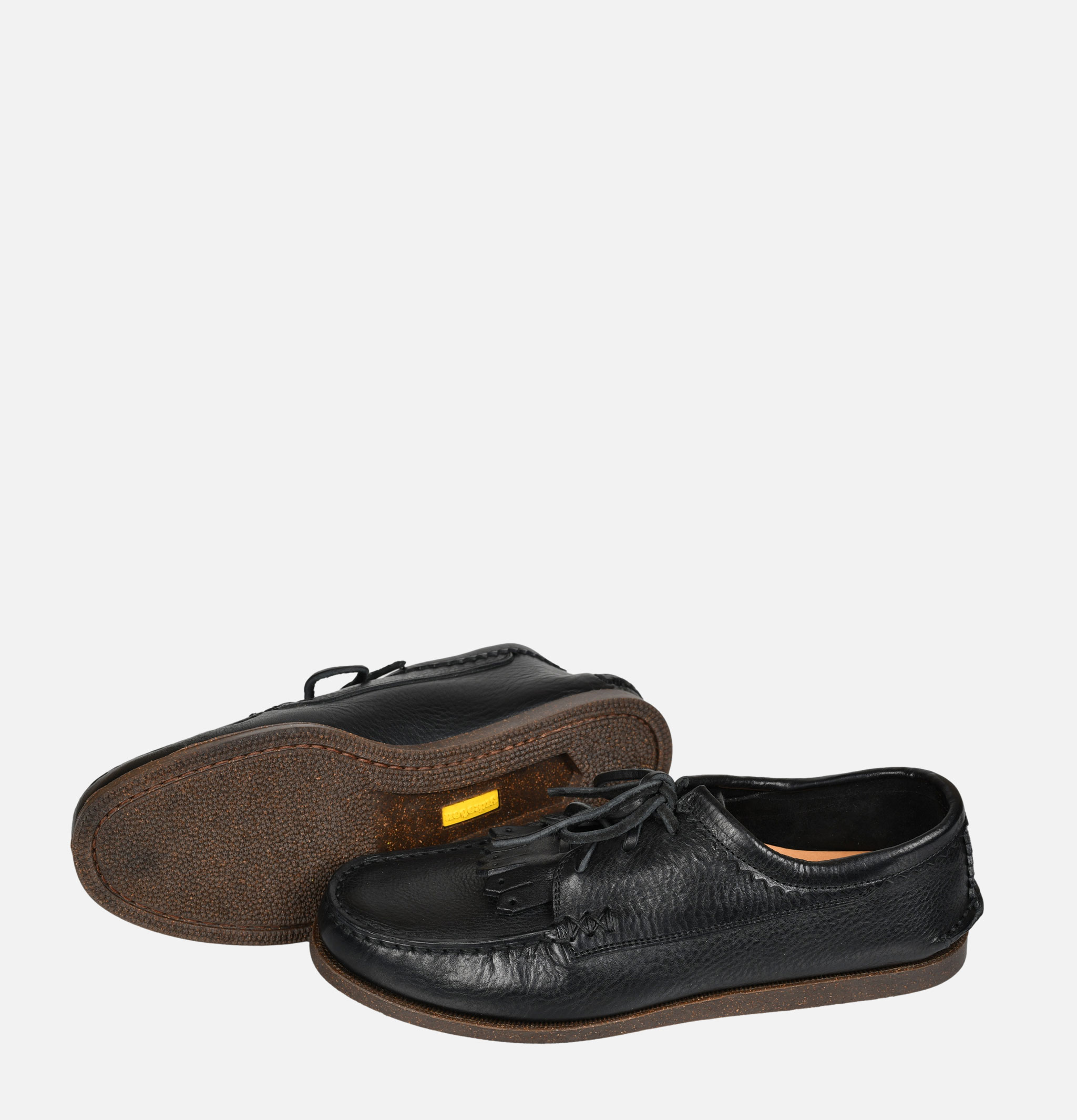 Yuketen Italian Blucher w/ Camp Sole Black