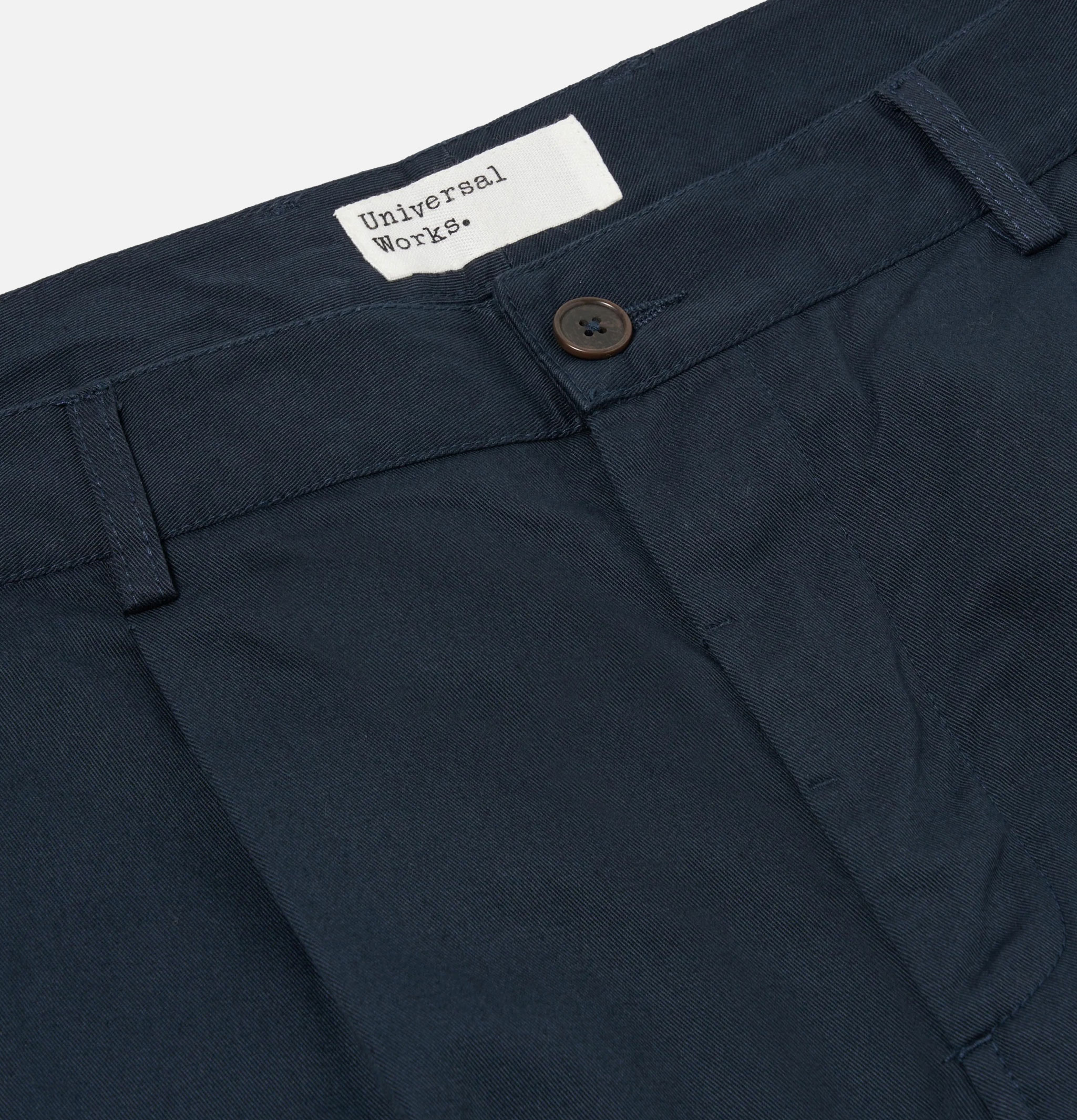 Universal Works Pantalon Duke en Sergé marine
