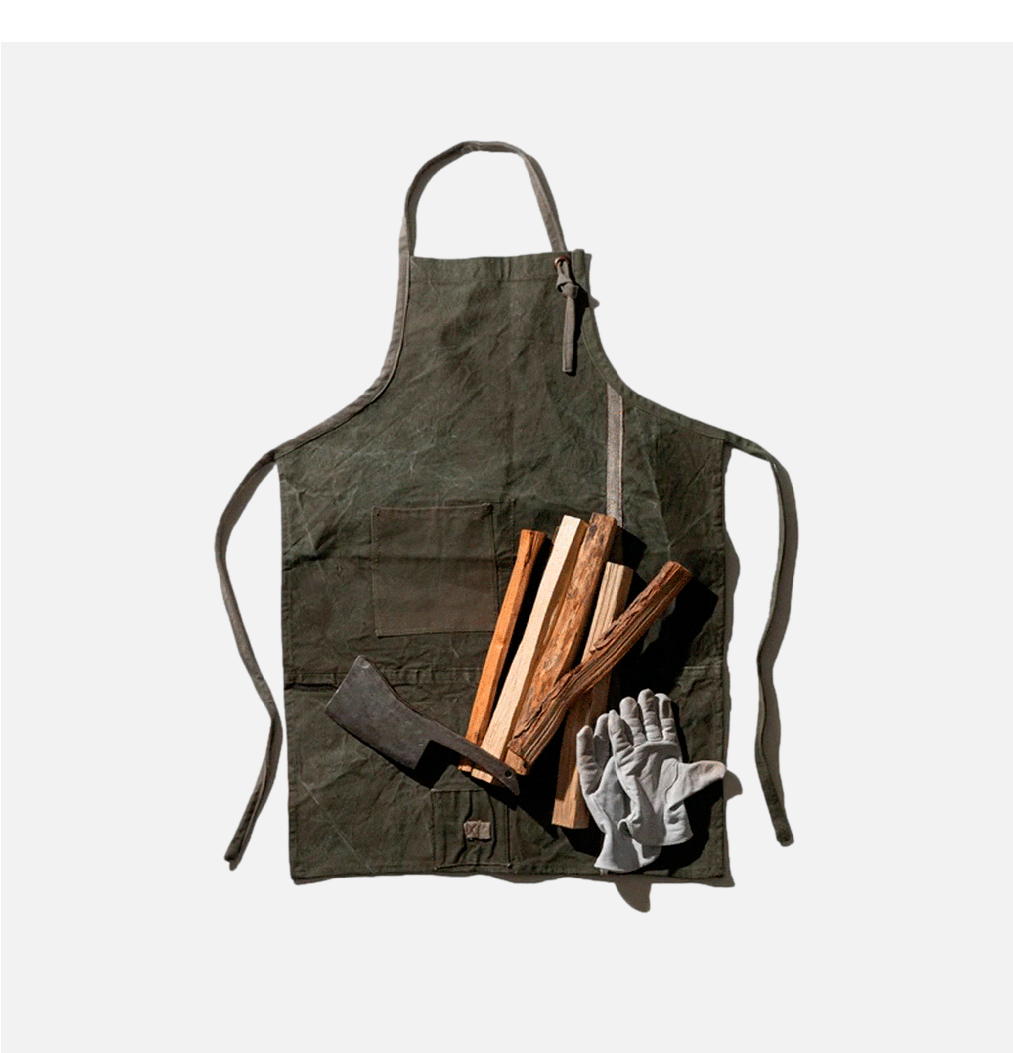 Puebco Old Tent Tablier Mat Olive