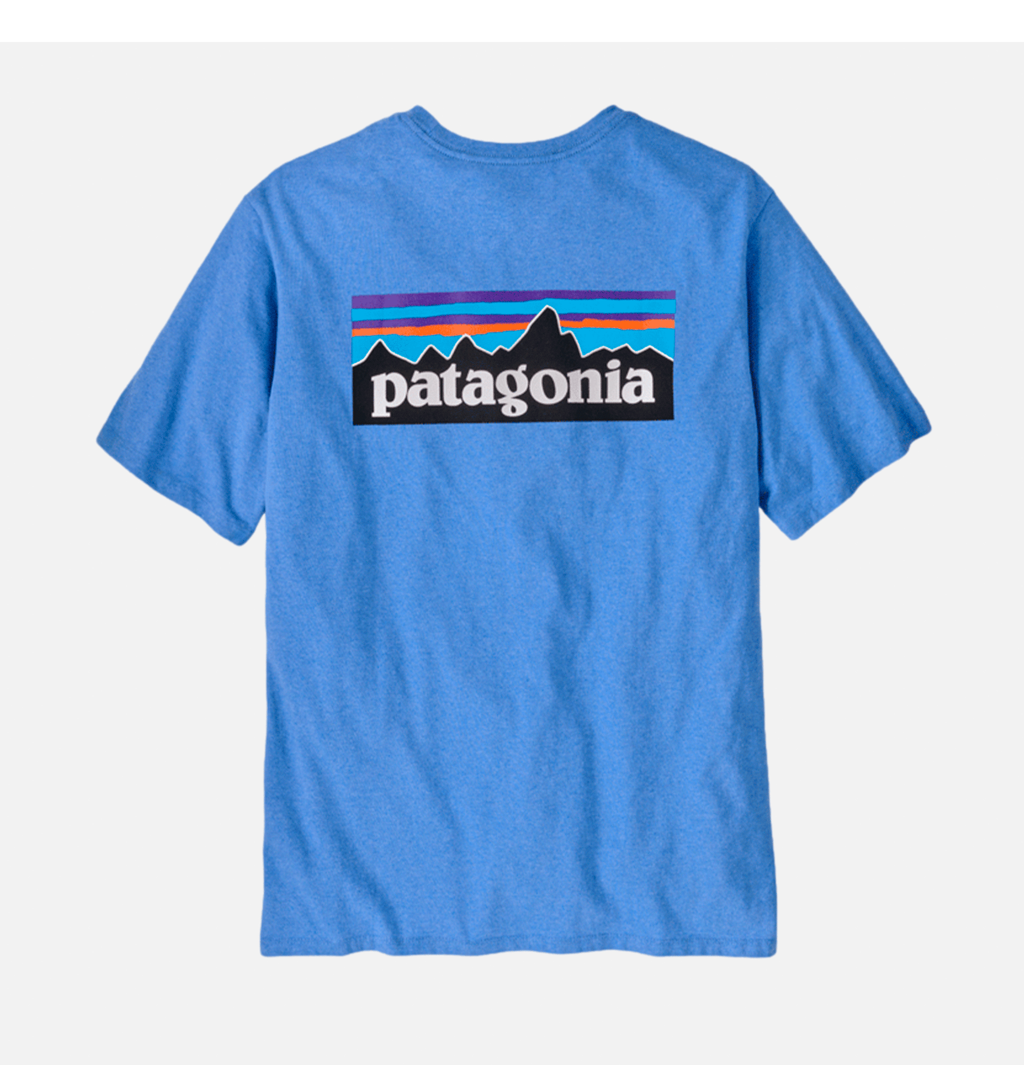 Patagonia P6 Logo T-shirt Abundant Blue