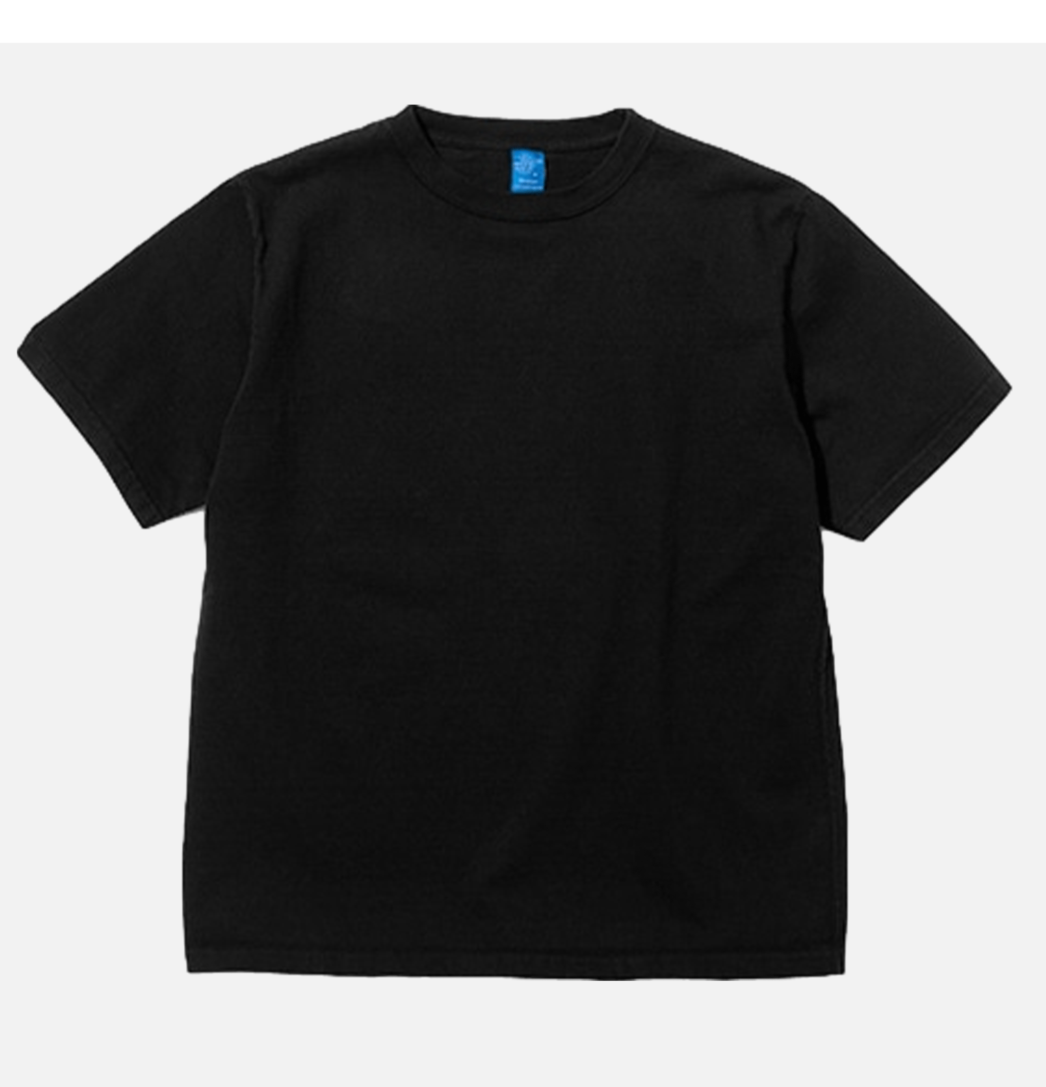 T-shirt Good On Japan Heavy Crew Tee Non Pigment Black