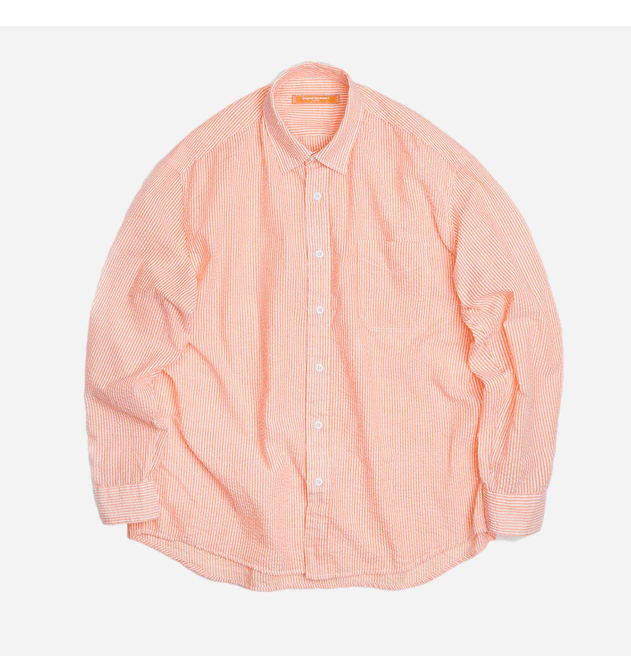 Frizmworks Chemise Stripes Seersucker Orange