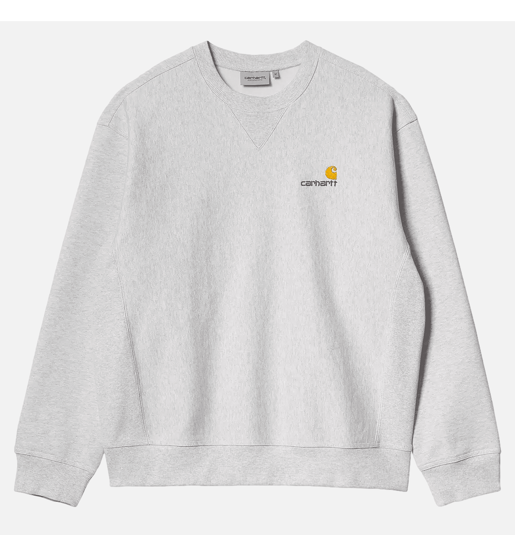 Carhartt WIP American Script Sweat Ash Heather