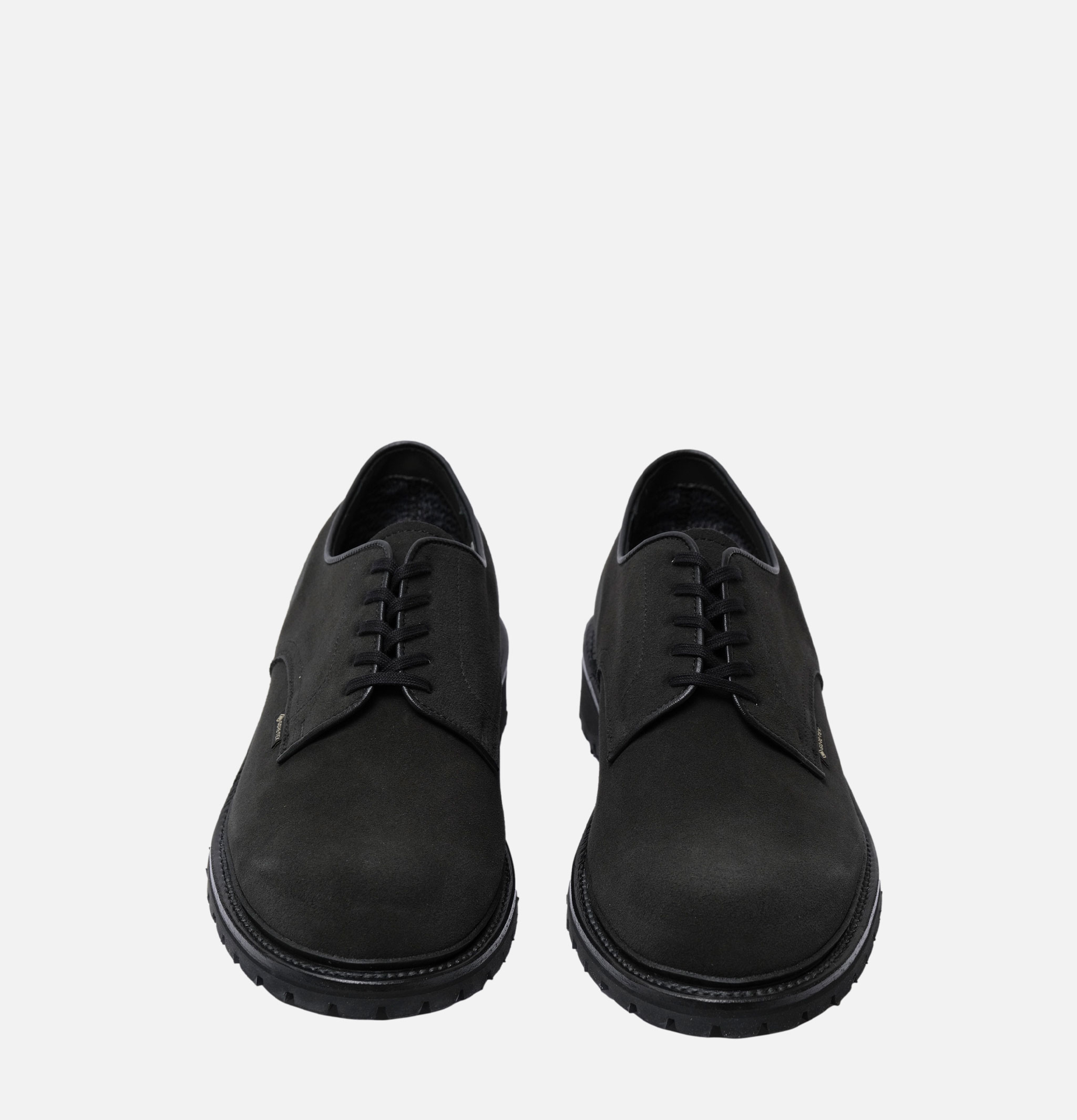 Regal Shoe & Co Chaussures Plaintoe Gtx Suede Blk Goretex