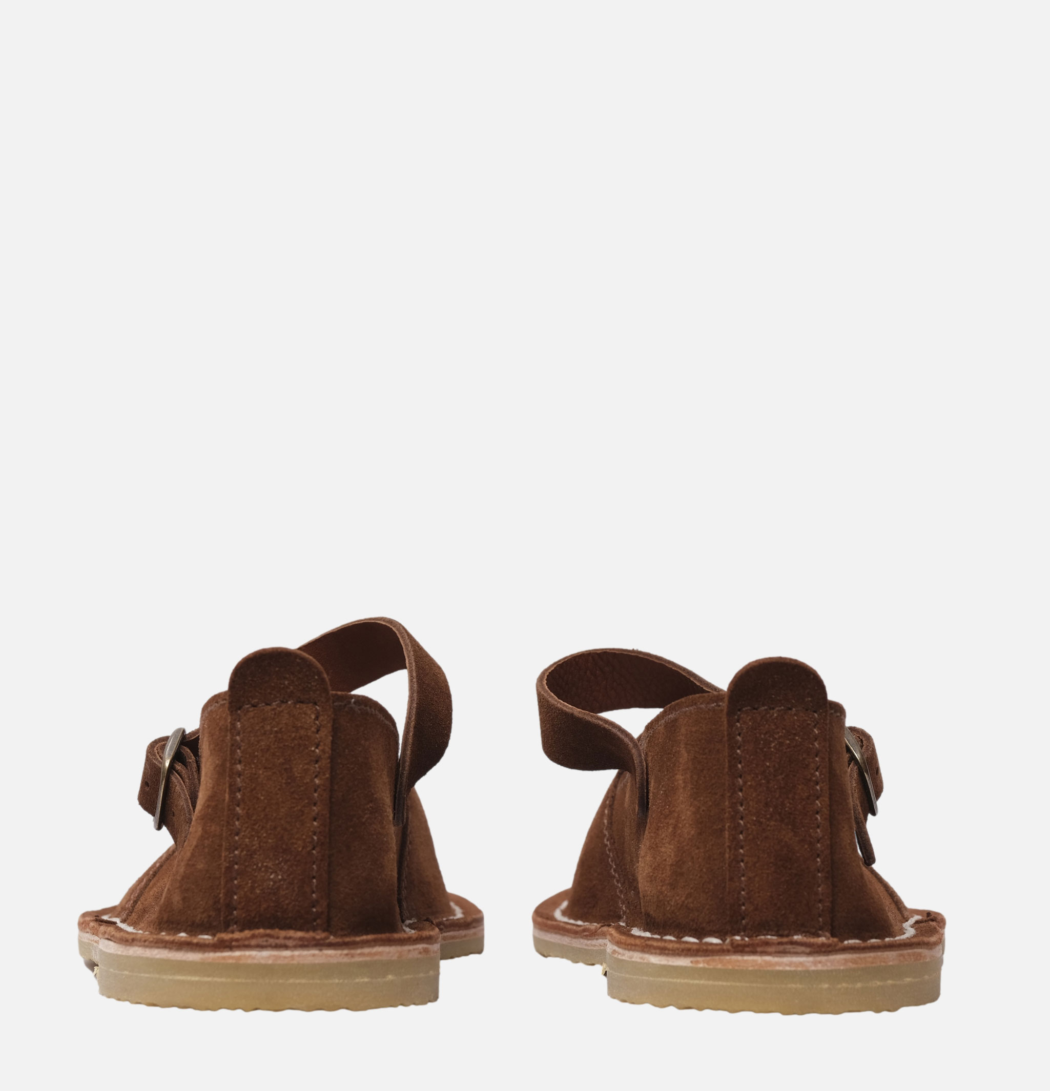 Steve Mono | Artisanal Sandals 10/08 Wood | Royalcheese Paris