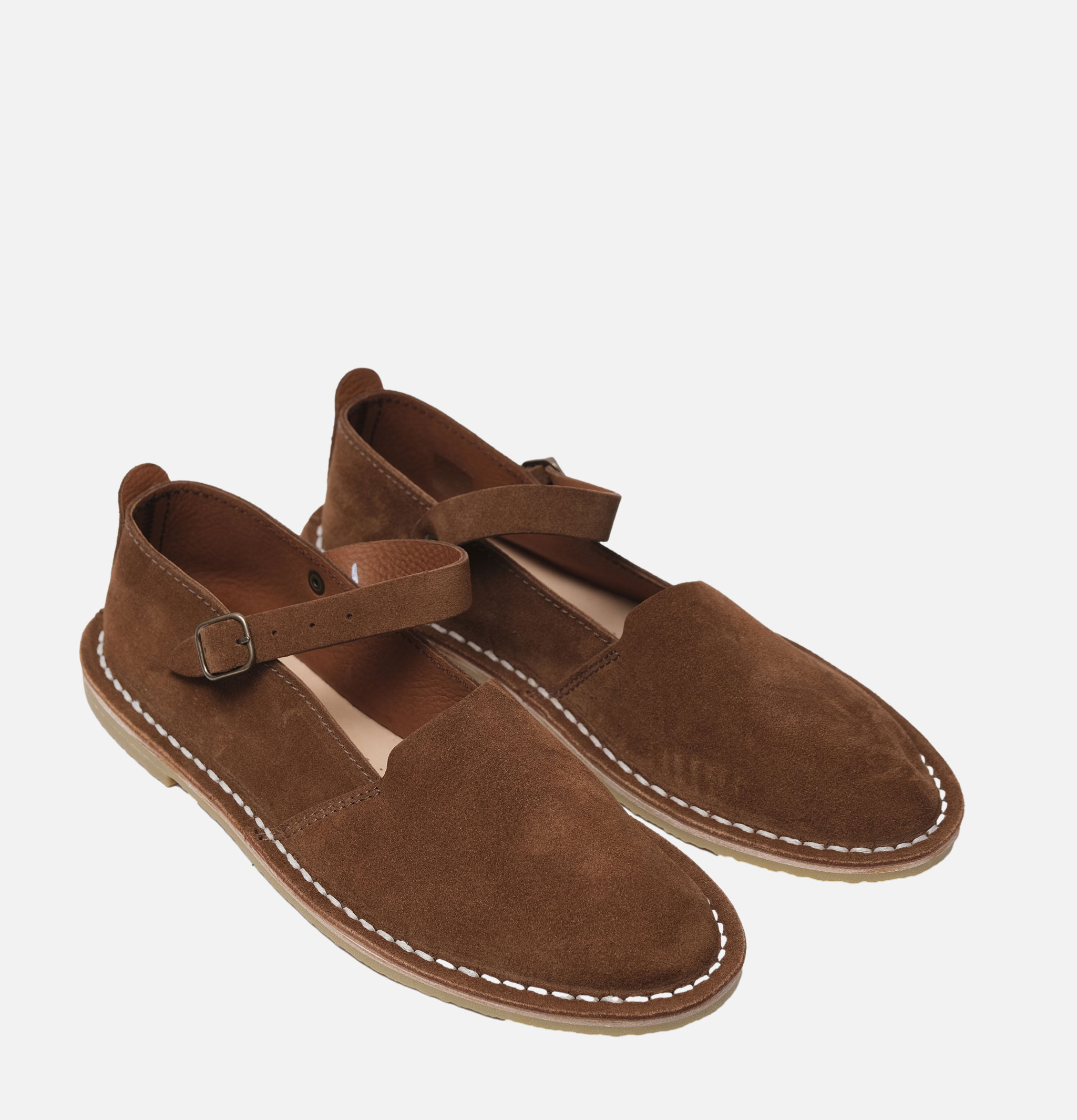 Steve Mono | Artisanal Sandals 10/08 Wood | Royalcheese Paris