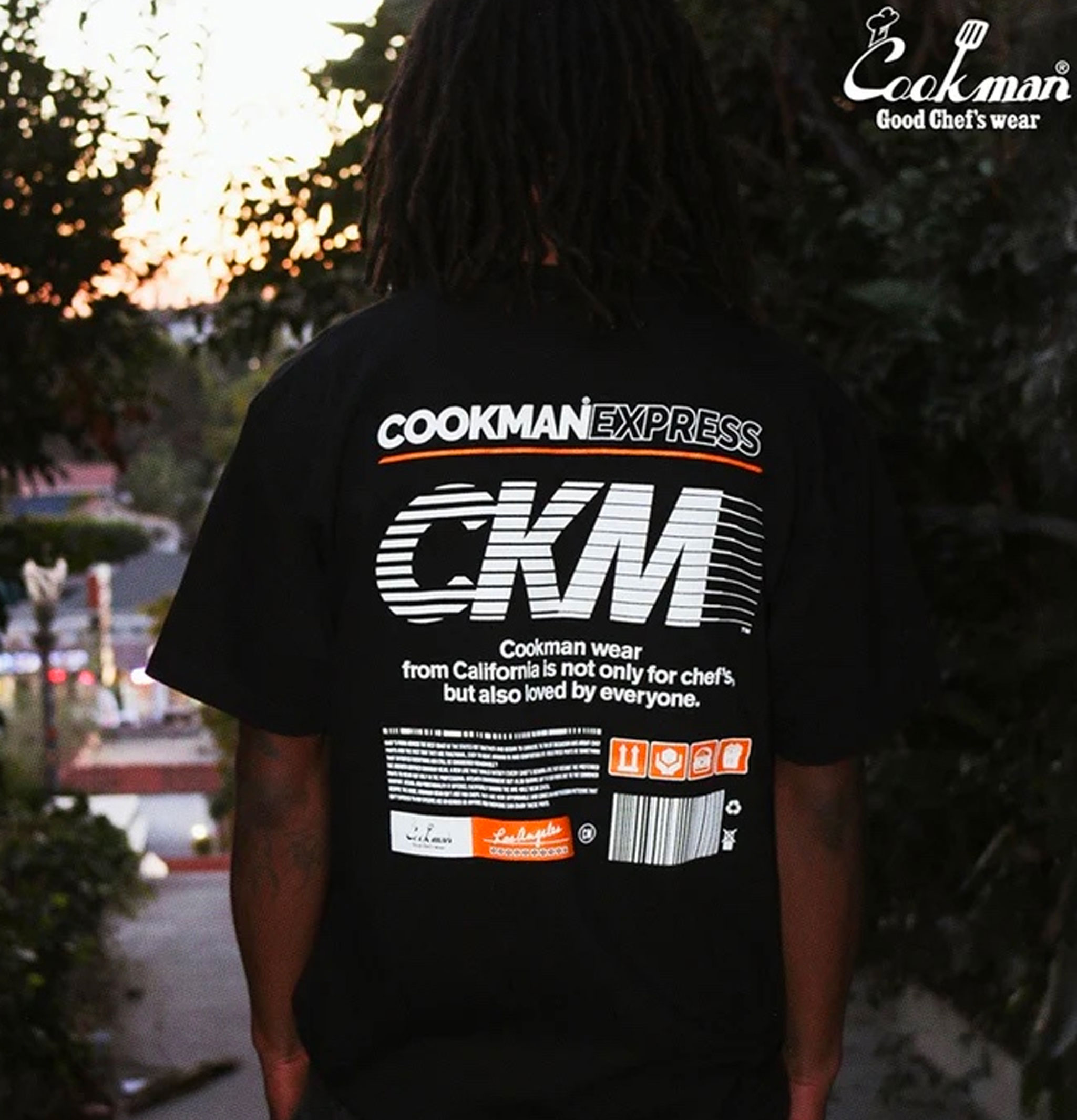 Cookman T-shirt Express Noir