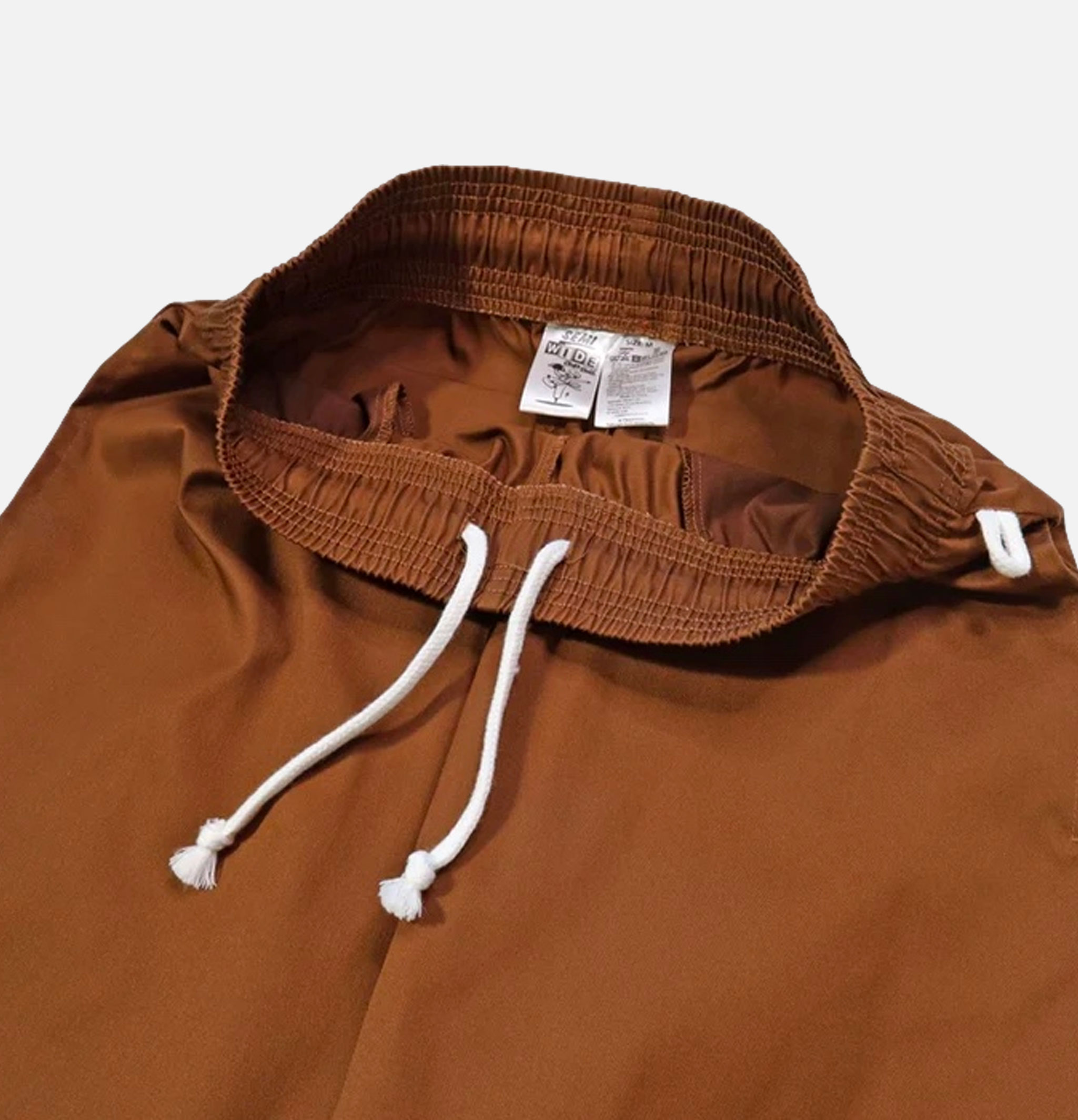 Cookman x Fatburger Chef Pants Semiwide Chocolate