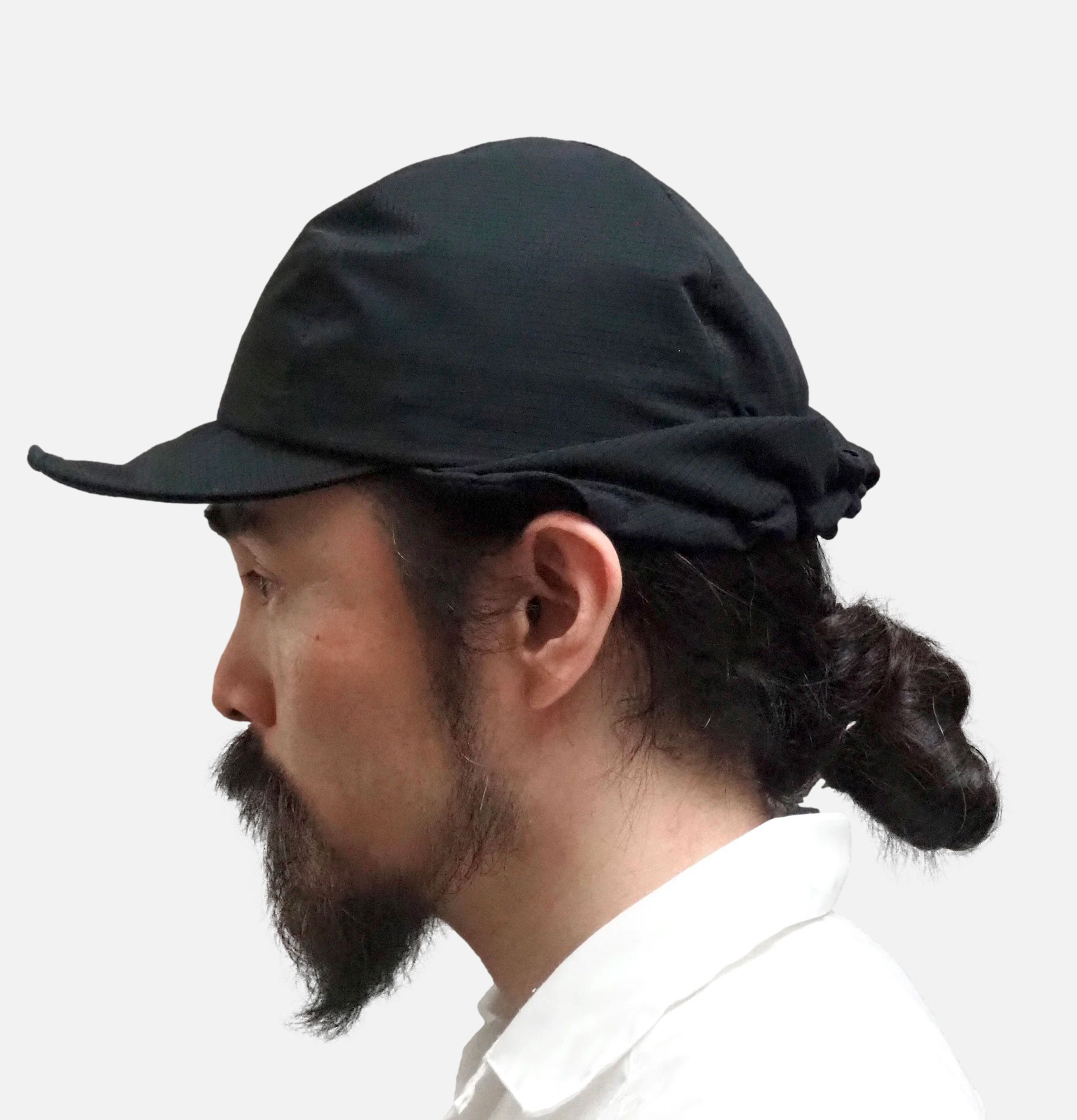 Found Feather Marathon Cap Black