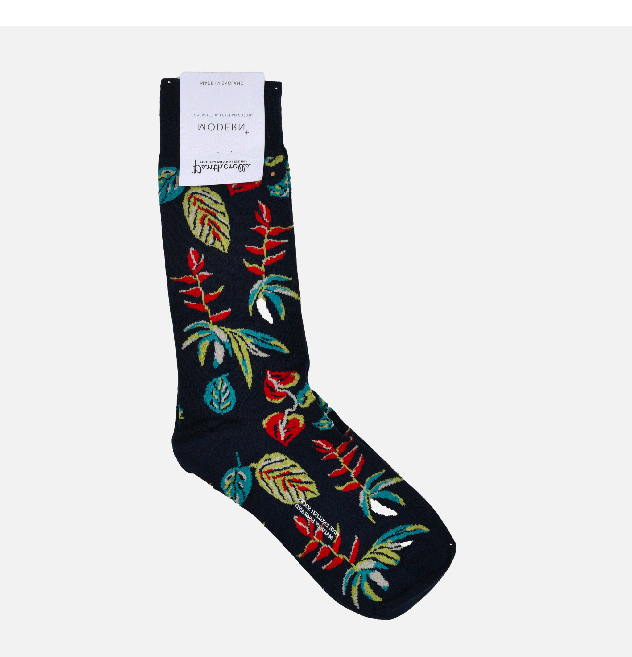 Pantherella Chaussettes 57009 Tang Bleu