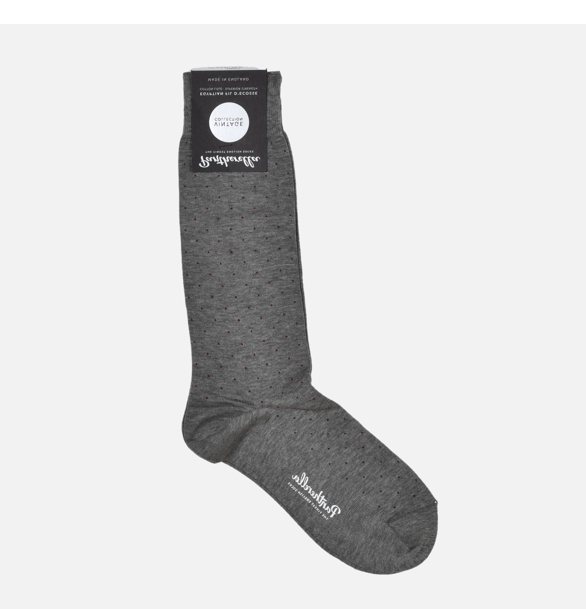 Pantherella Chaussette Gadsbury Gris