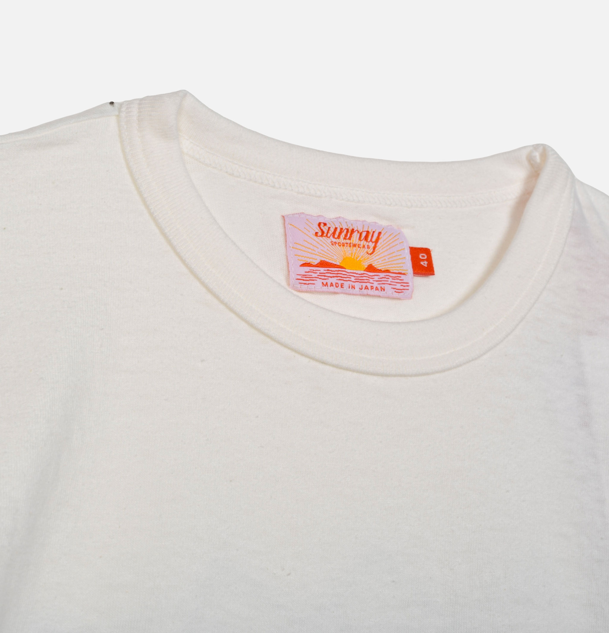 Sun Ray T-shirt Makaha Ls Off White