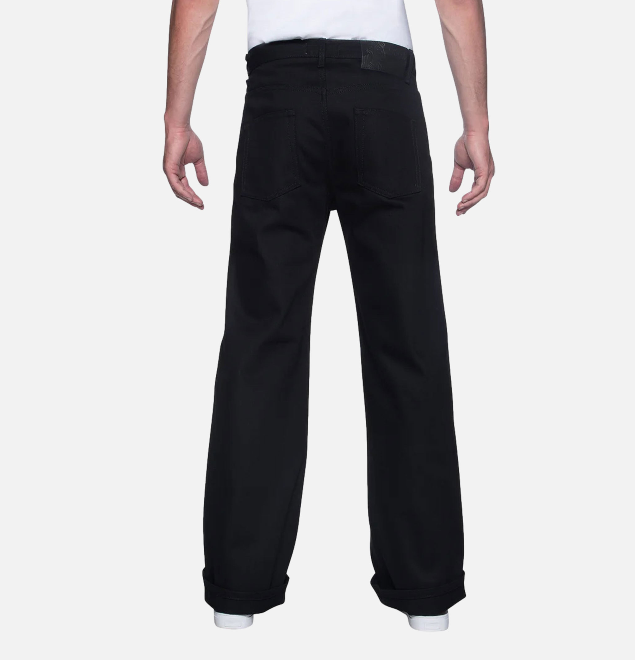 Naked & Famous Jean Strong Guy Selvedge 13oz Noir