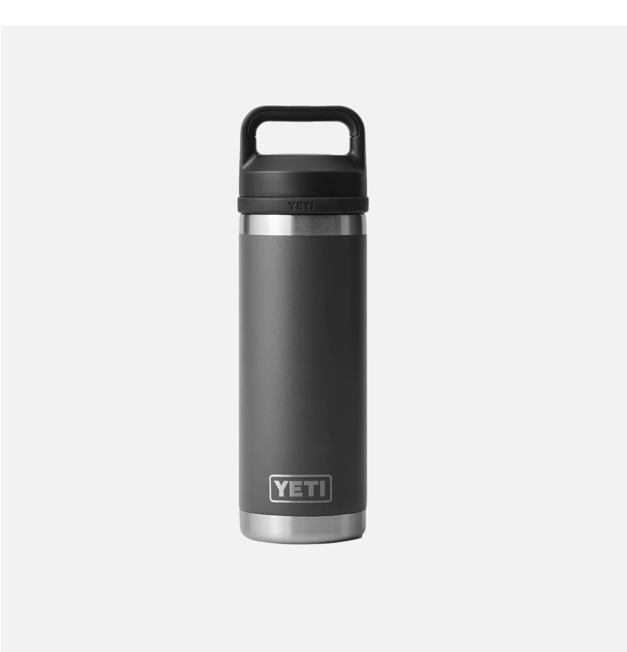 Yeti Bouteille Rambler Bottle Chug 18oz Charcoal
