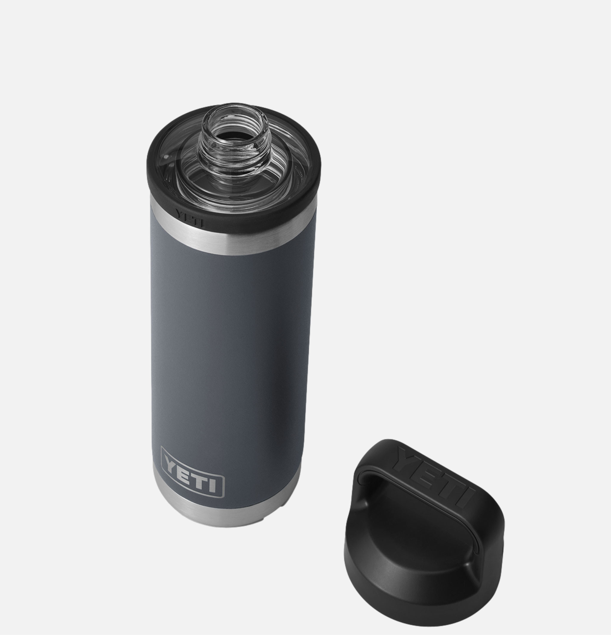 Yeti Bouteille Rambler Bottle Chug 18oz Charcoal