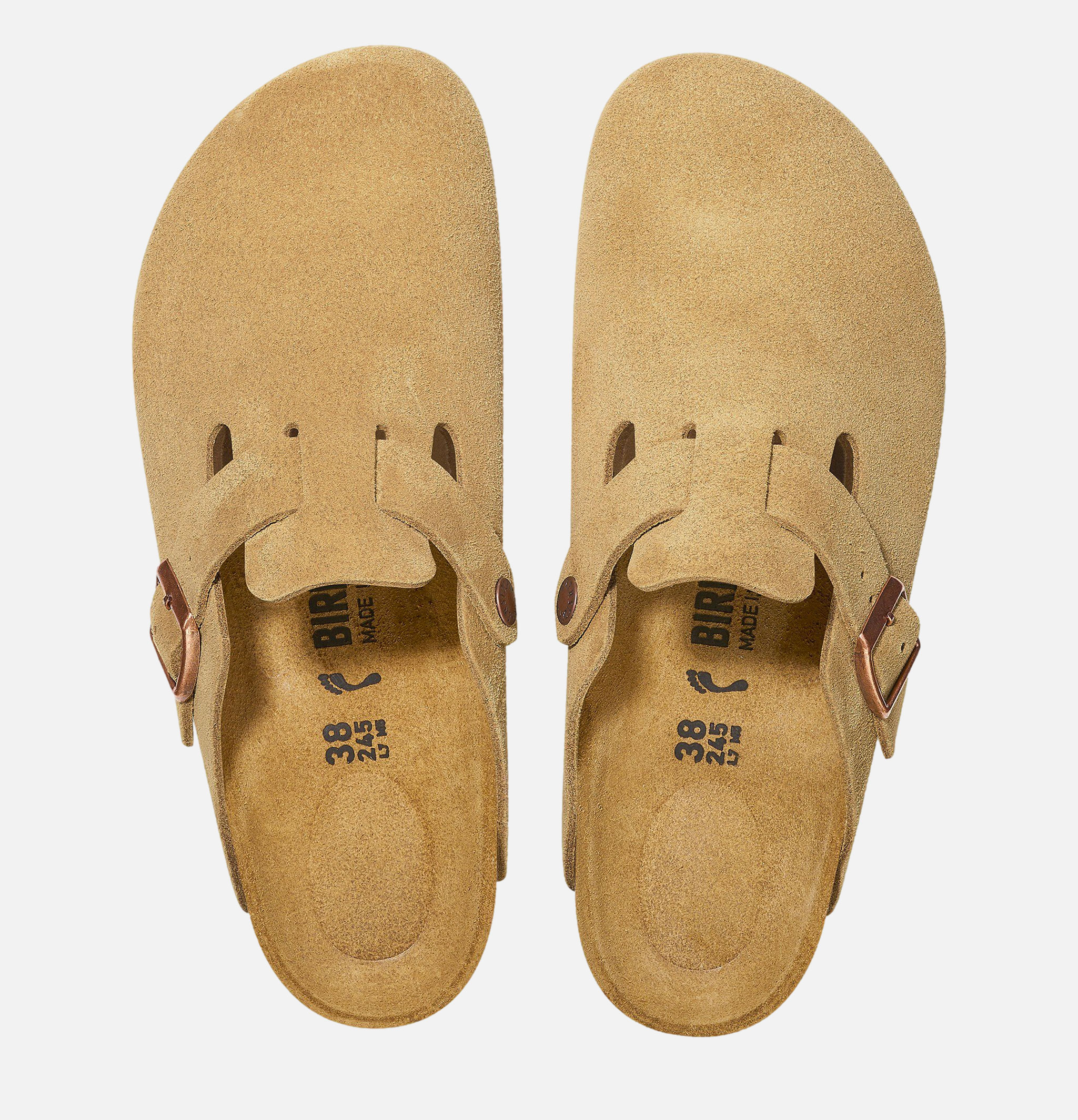 Boston Narrow Latte Shoes
