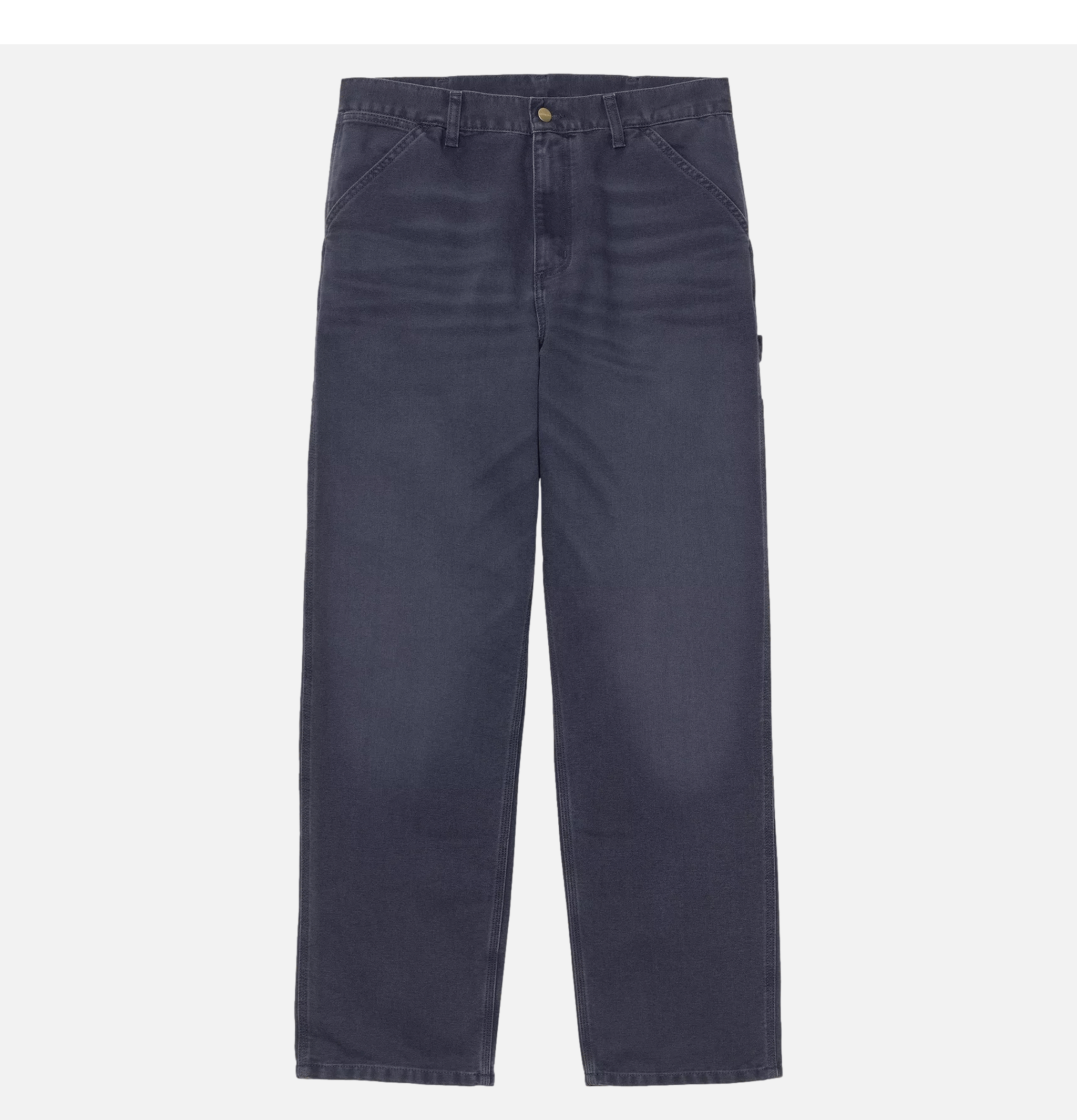 Pantalon Carhartt WIP Single Knee Pant Dark Navy Stone