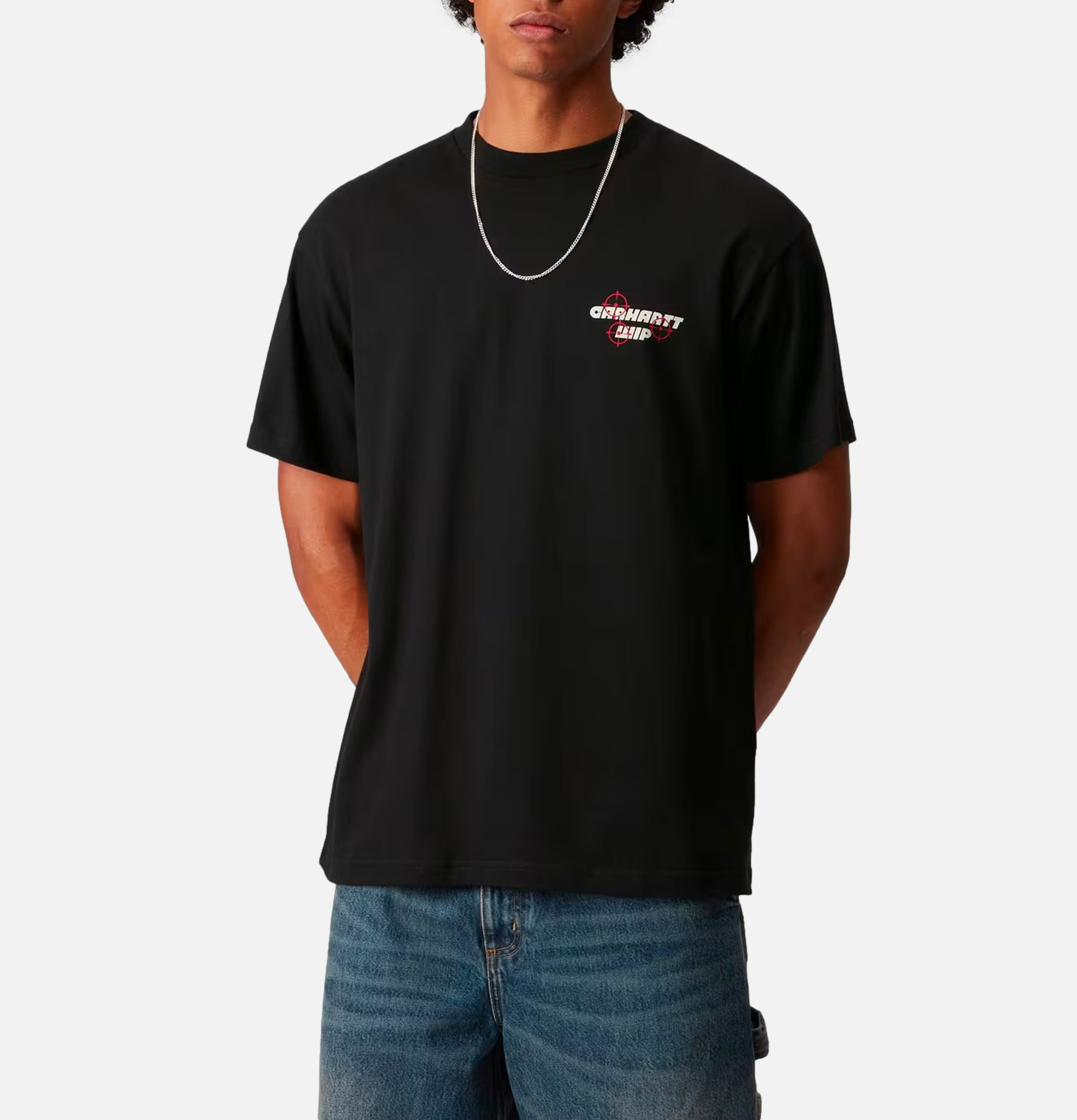 T-shirt Carhartt WIP Wiptopia Noir