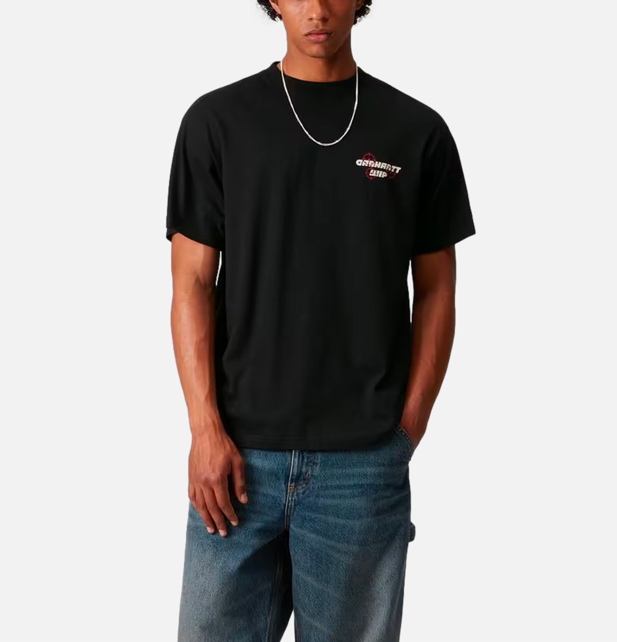 T-shirt Carhartt WIP Wiptopia Noir
