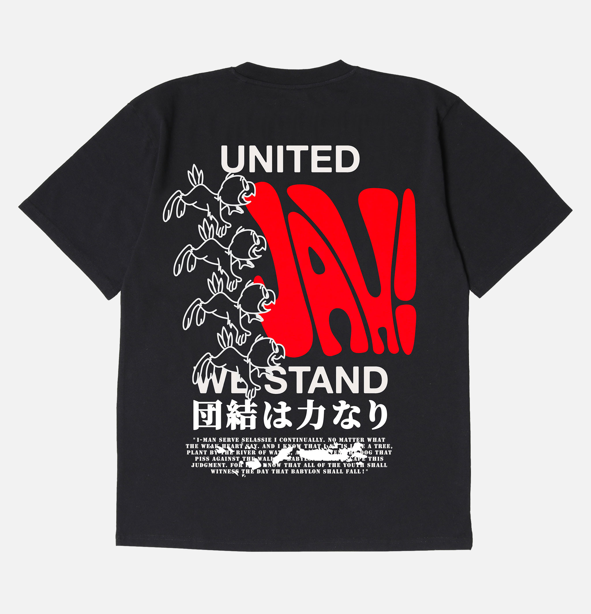 T-shirt Edwin United We Stand Noir