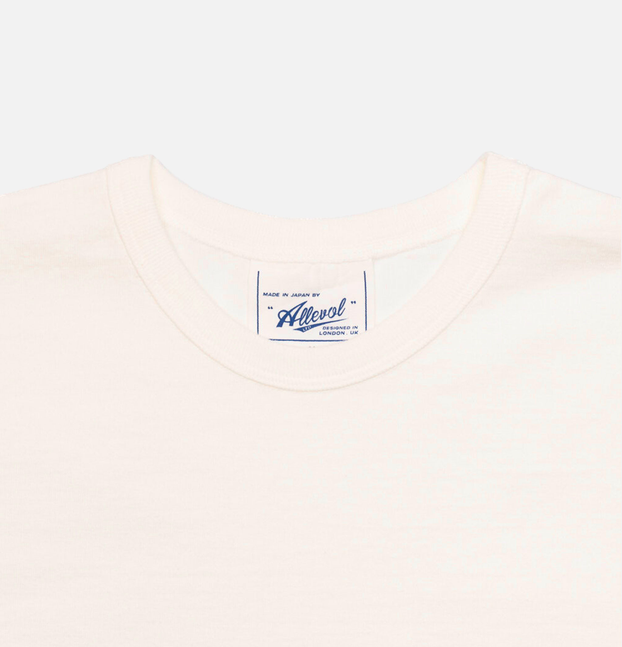 Allevol | Heavy Duty Crew T-shirt White | Royalcheese Paris