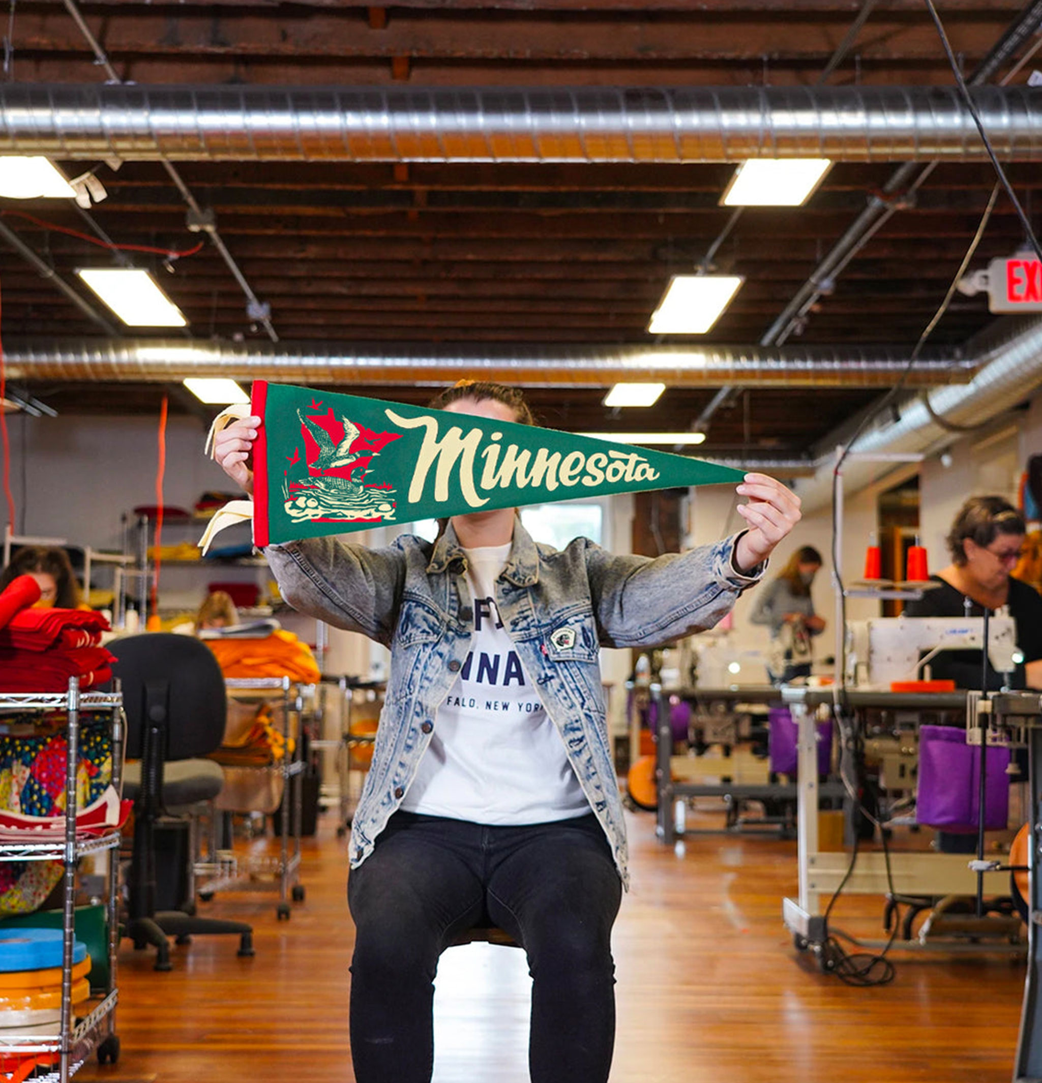 Oxford Pennant Minnesota Pennant Vert