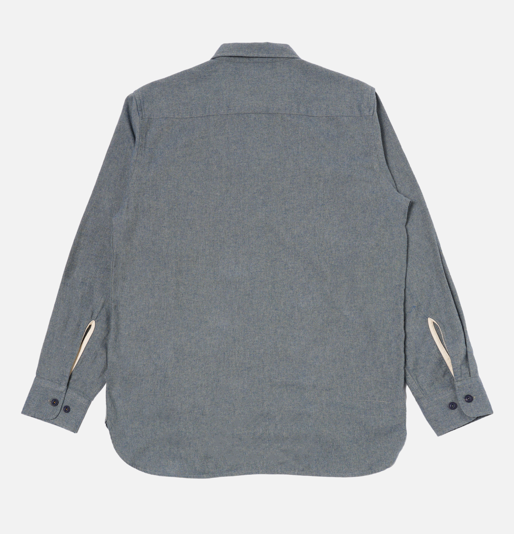 Universal Works Work Shirt Flannel Navy