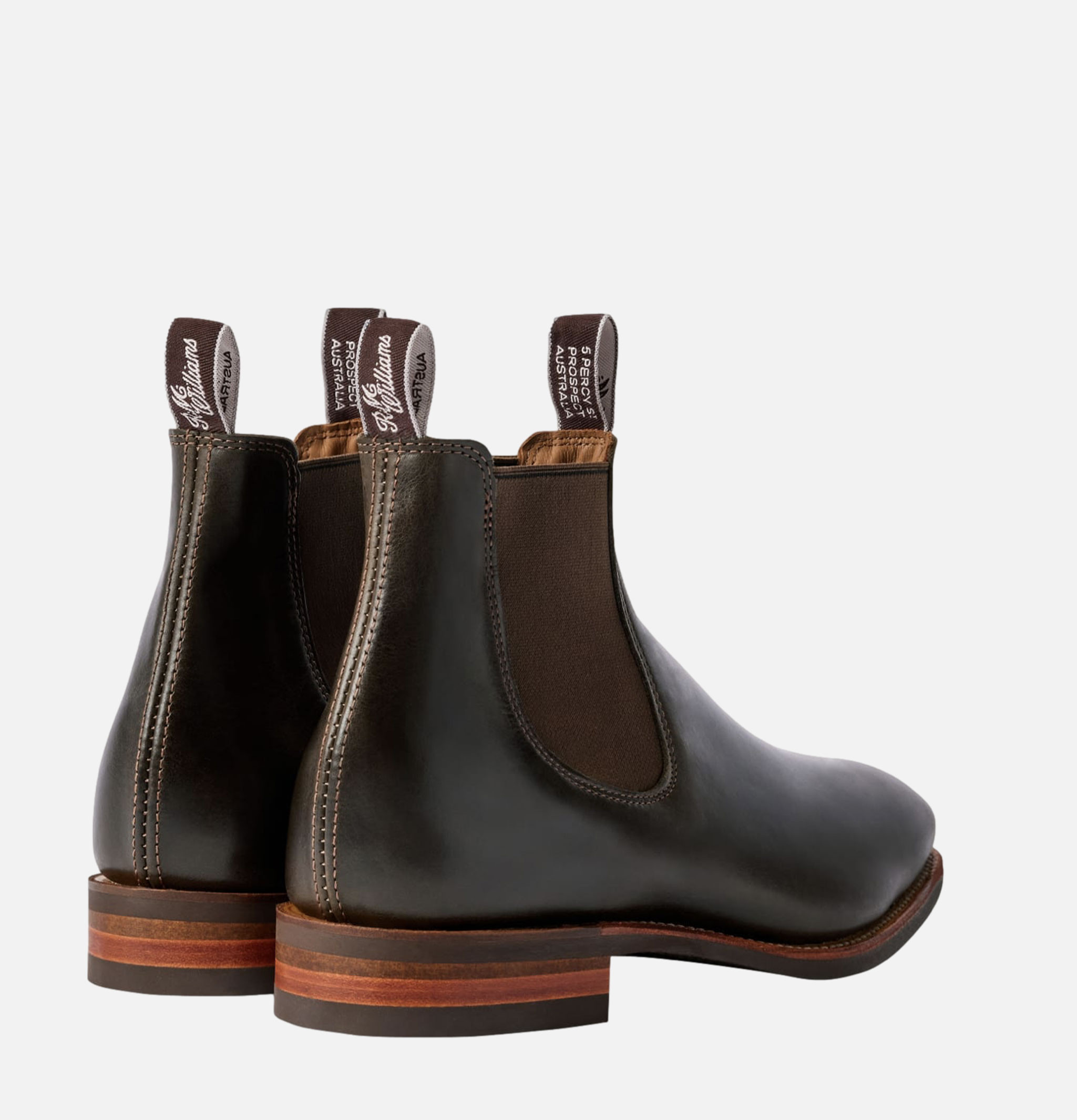 RM Williams Bottes Craftsman Confort Dark Olive