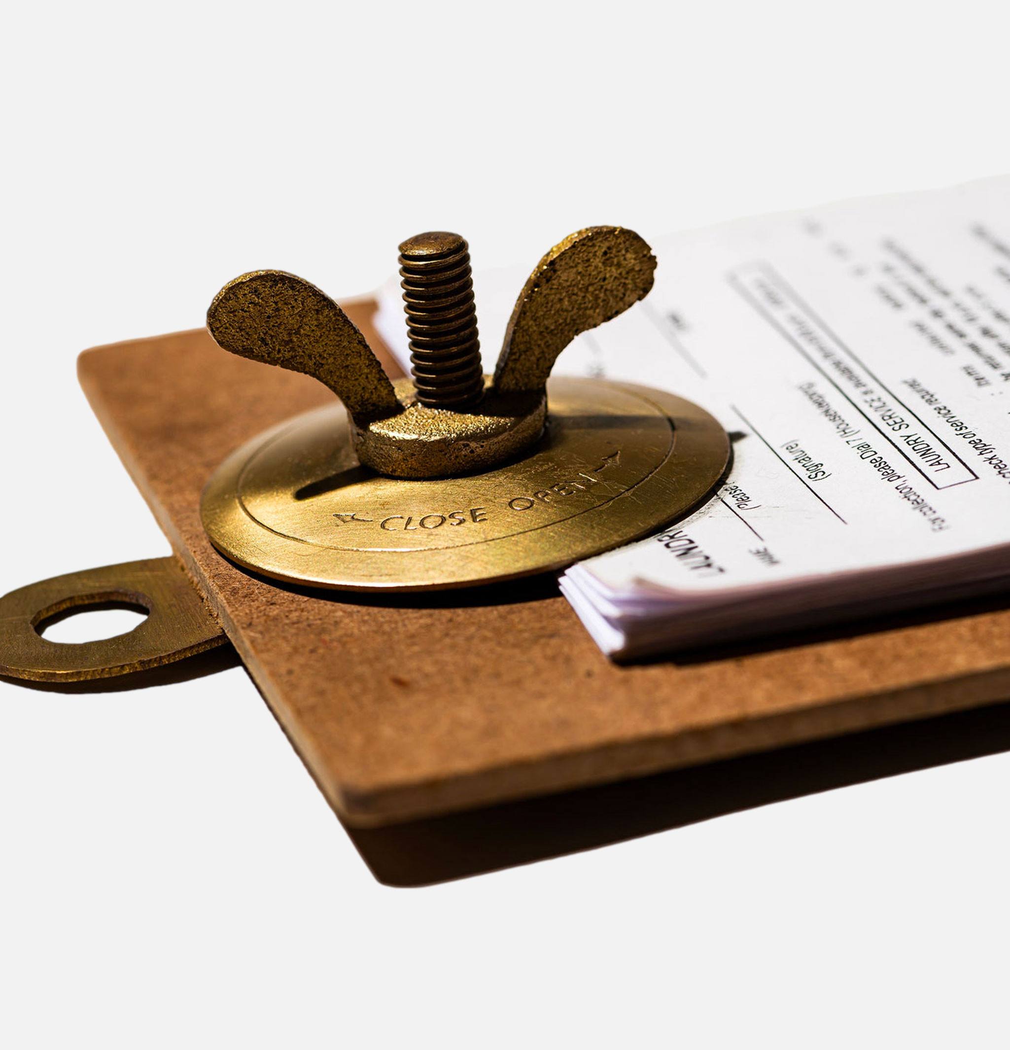 PUEBCO Screw Clipboard A4