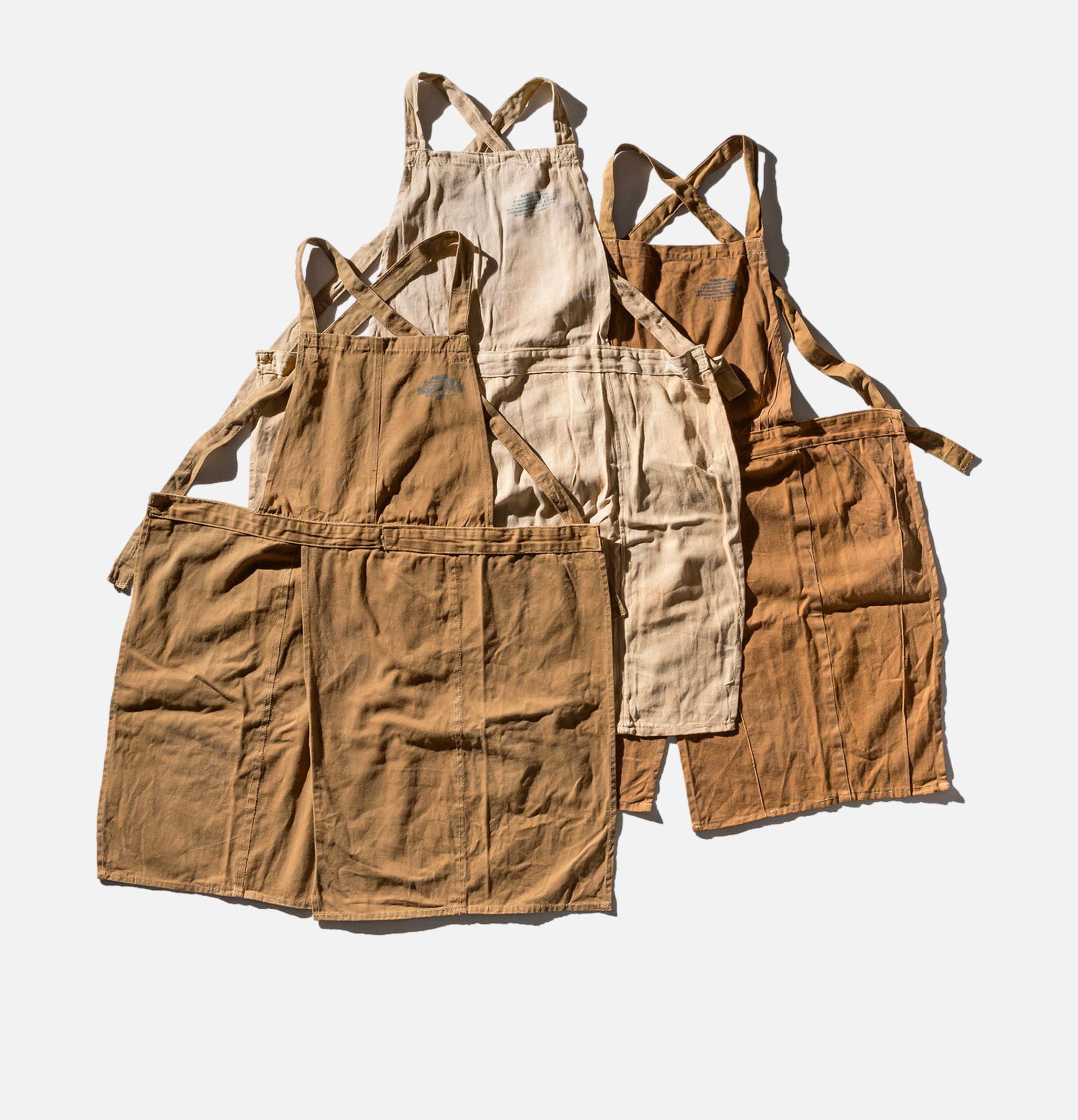 PUEBCO Cotton Potters Tablier Beige