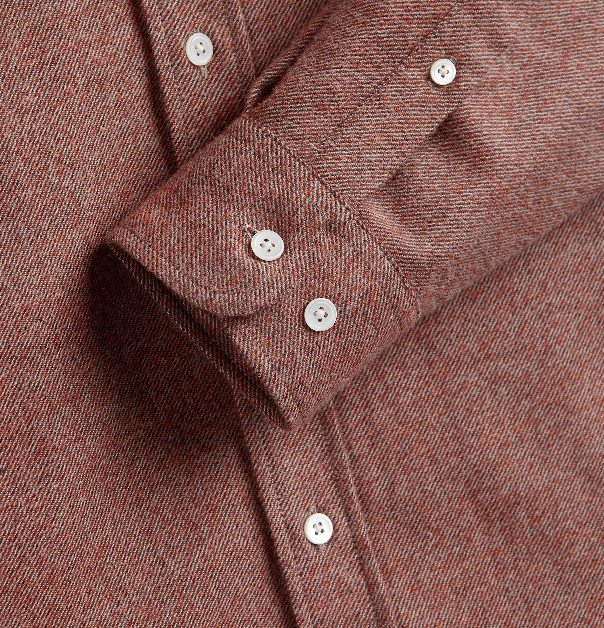 Portuguese Flannel Chemise Teca 2.0 Brick