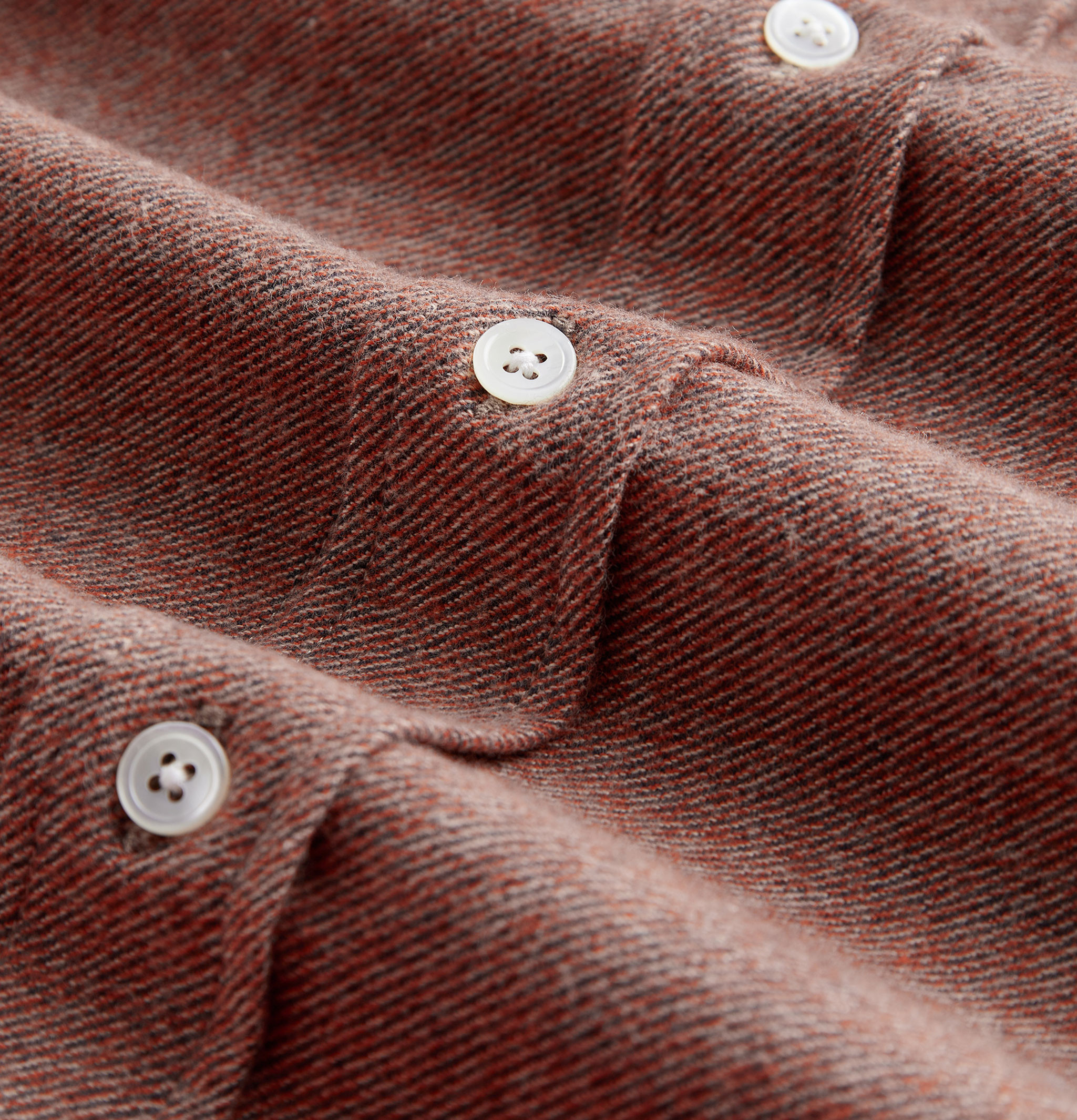 Portuguese Flannel Chemise Teca 2.0 Brick