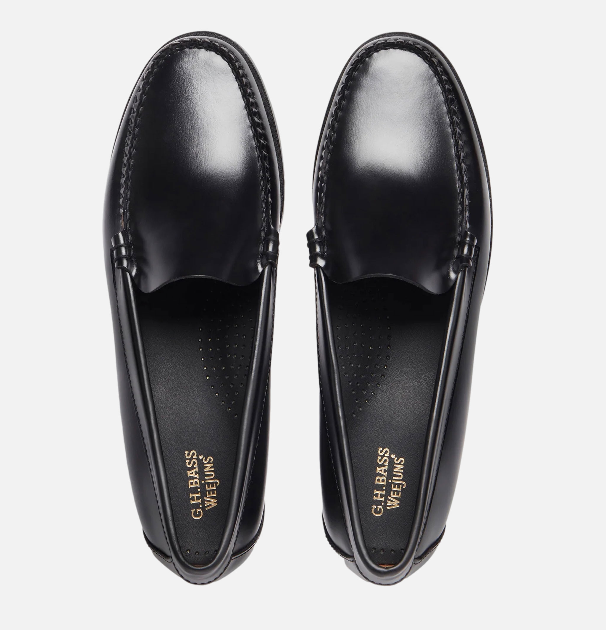 GH Bass Mocassin Whitney Venetian Noir