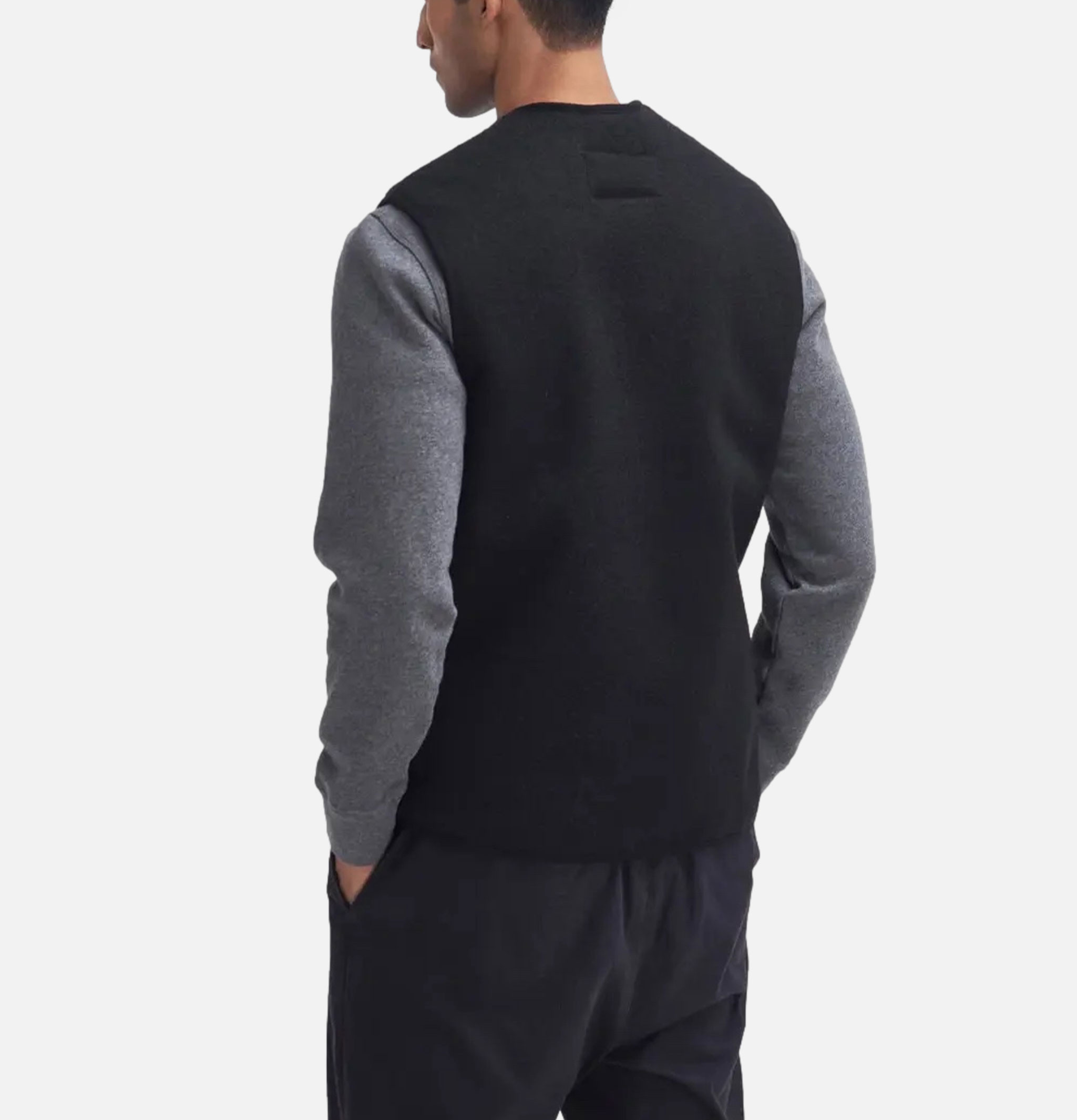 Barbour Warm Pile Zip Vest Black
