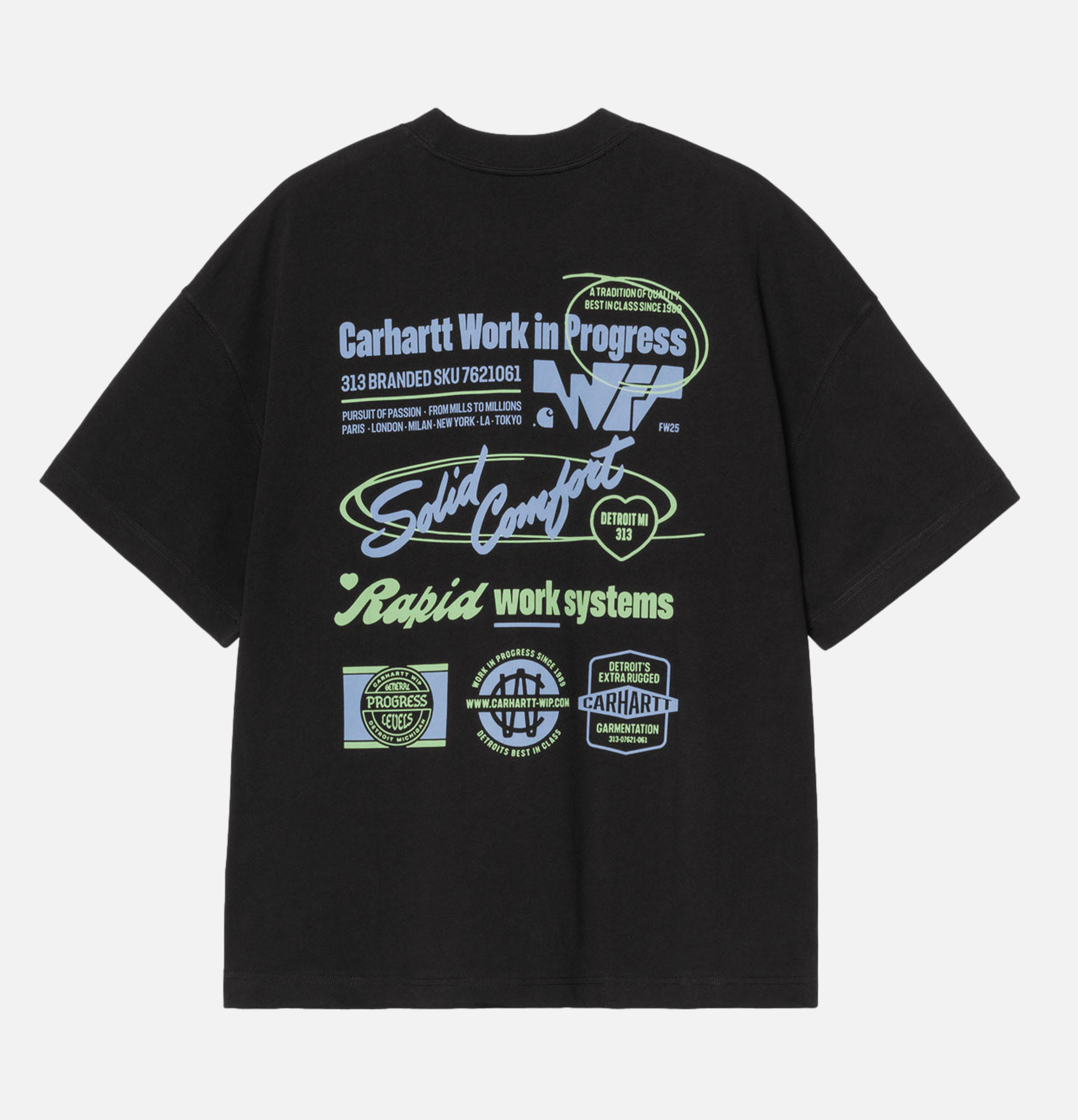 Carhartt WIP Network T-shirt in Black