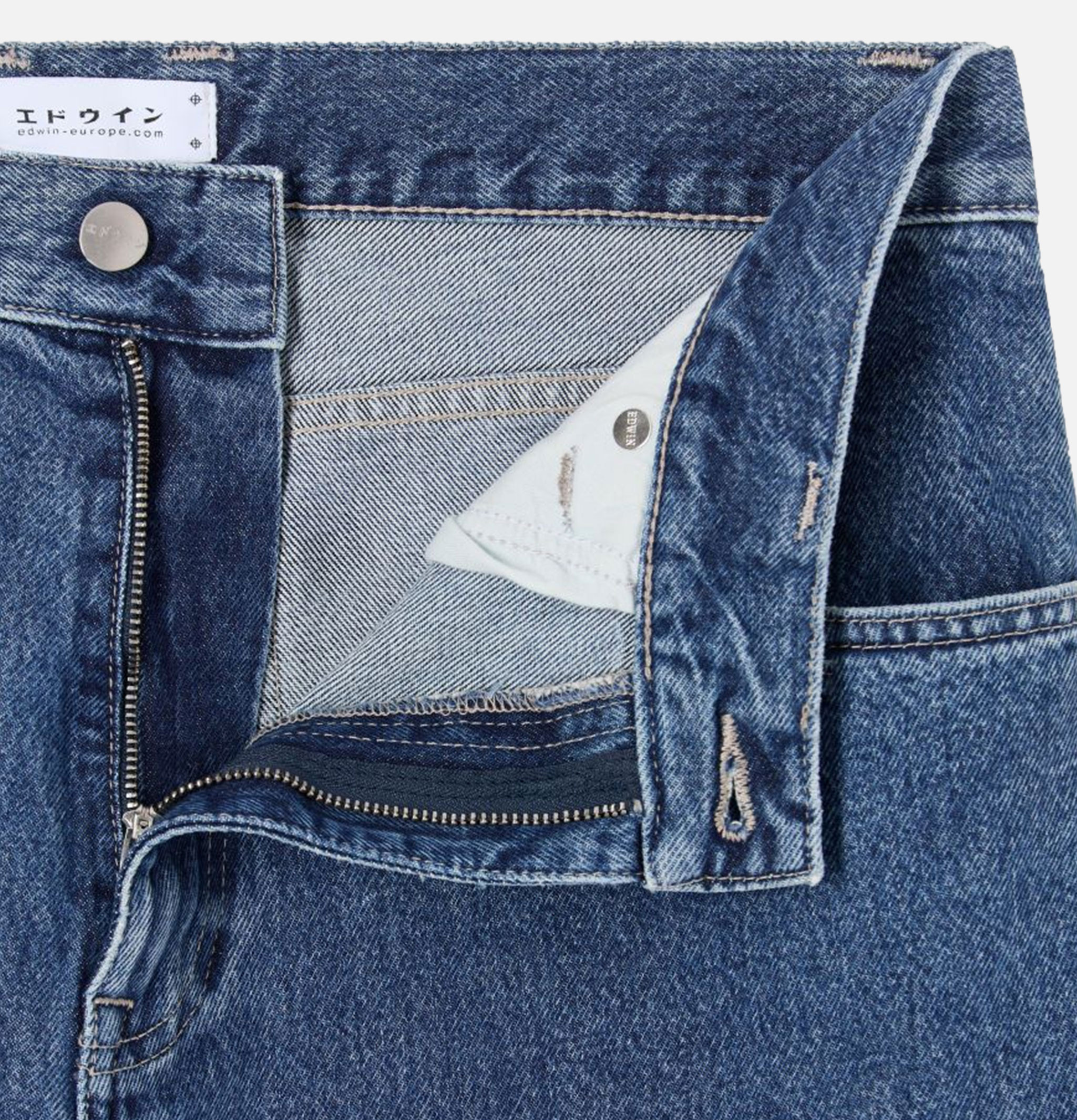 Edwin Pantalon Matrix Artic Blue Mid Denim