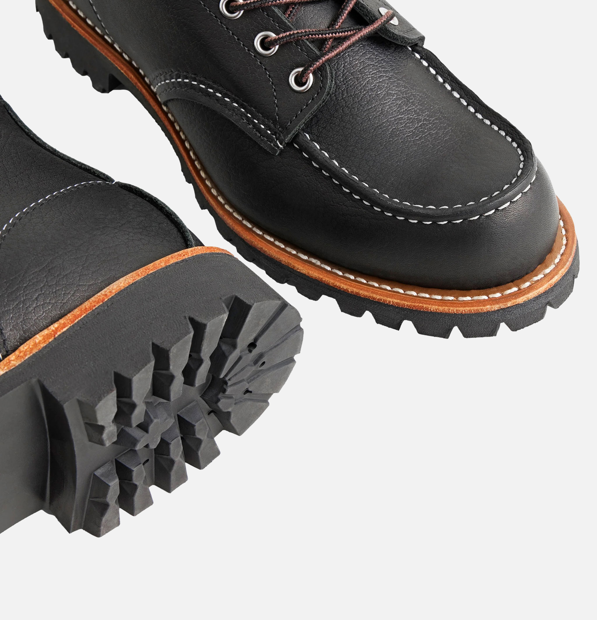 Red Wing Roughneck Moc Toe 2949 en Black Oil Slick