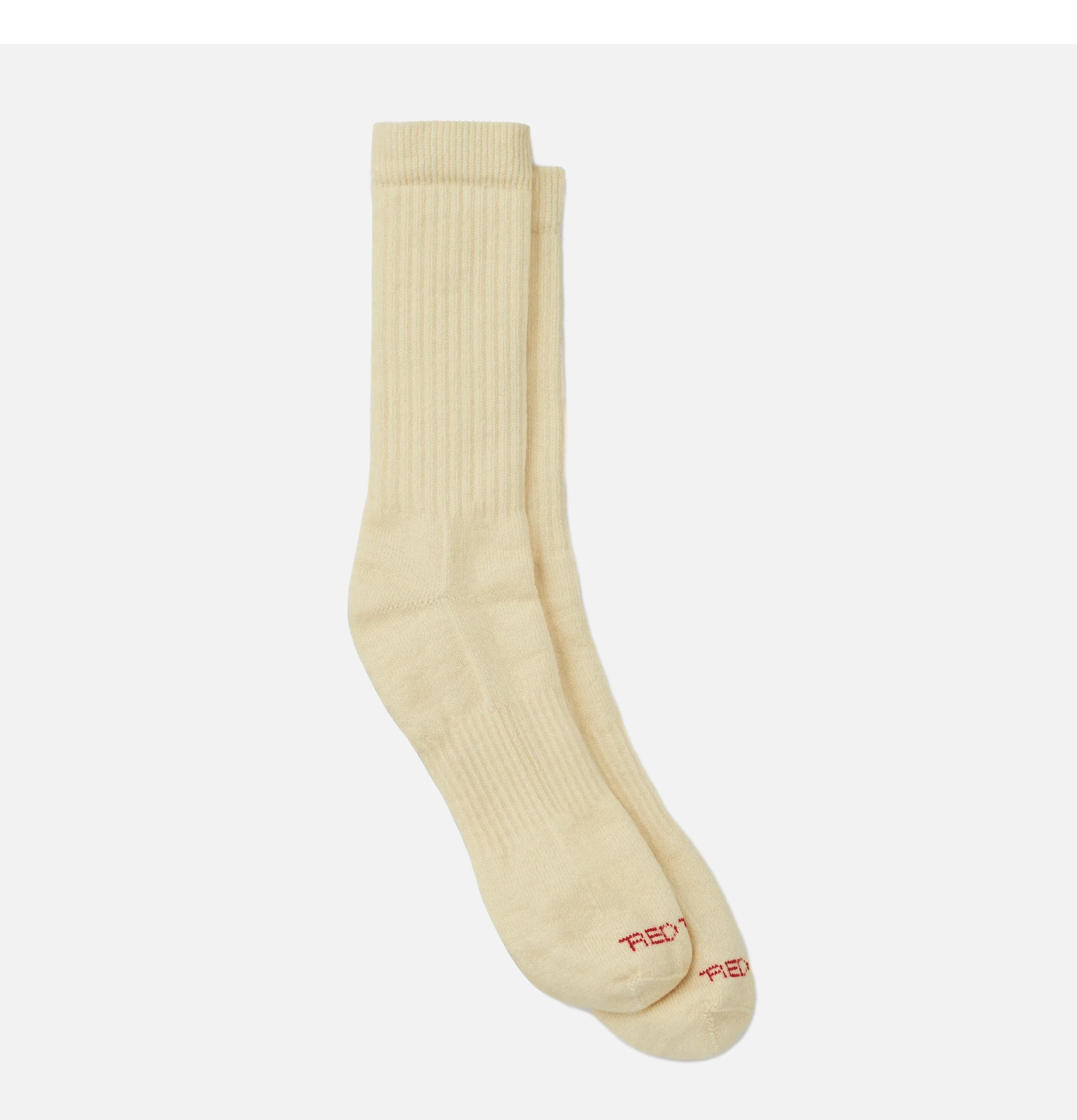 Red Wing Chaussettes Laine Merino Ecru