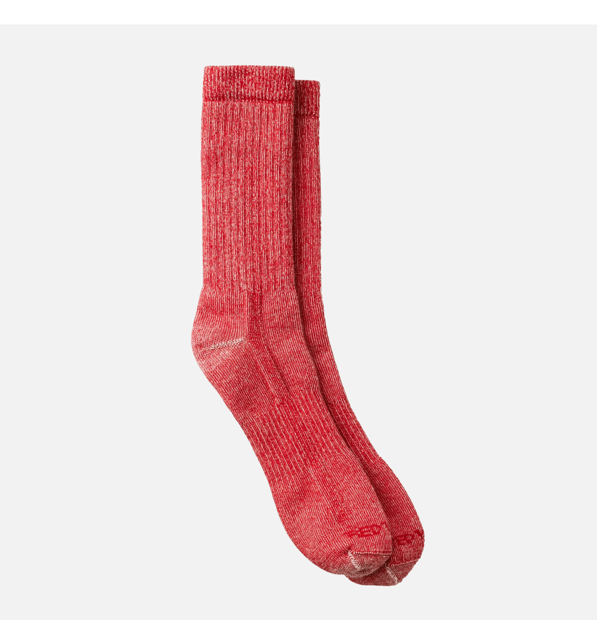 Red Wing Chaussettes Laine Merino Rouge