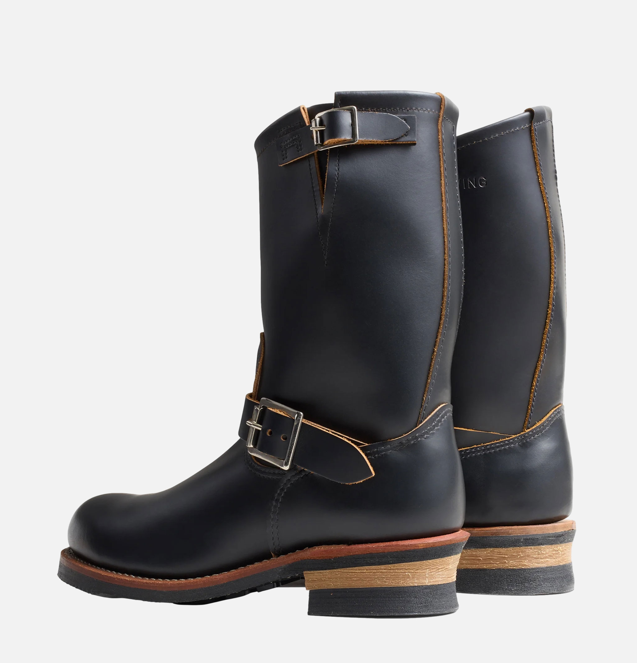 Red Wing Engineer 2966 en cuir Black Klondike