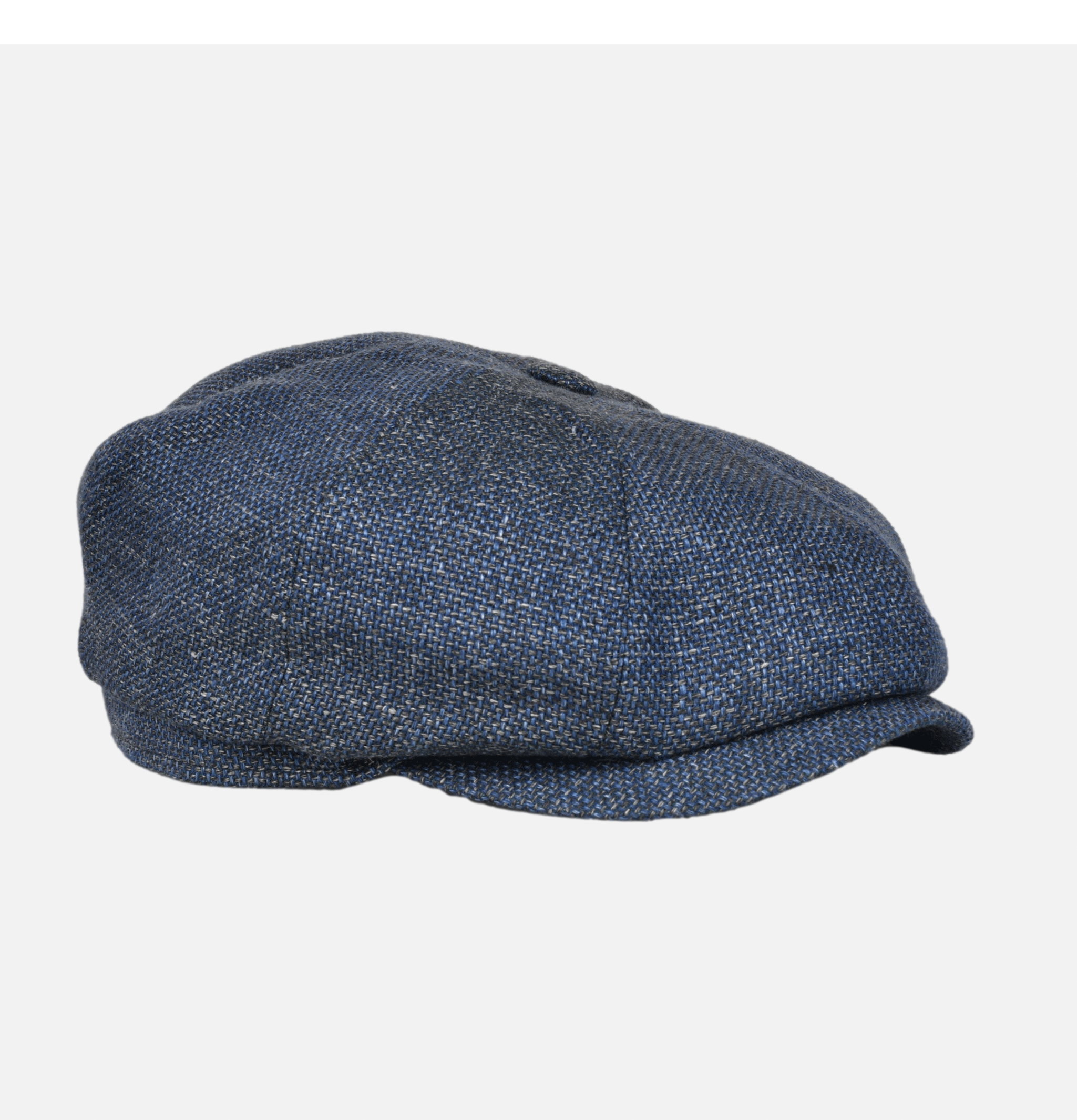 Stetson Casquette Hatteras Linen Bleu