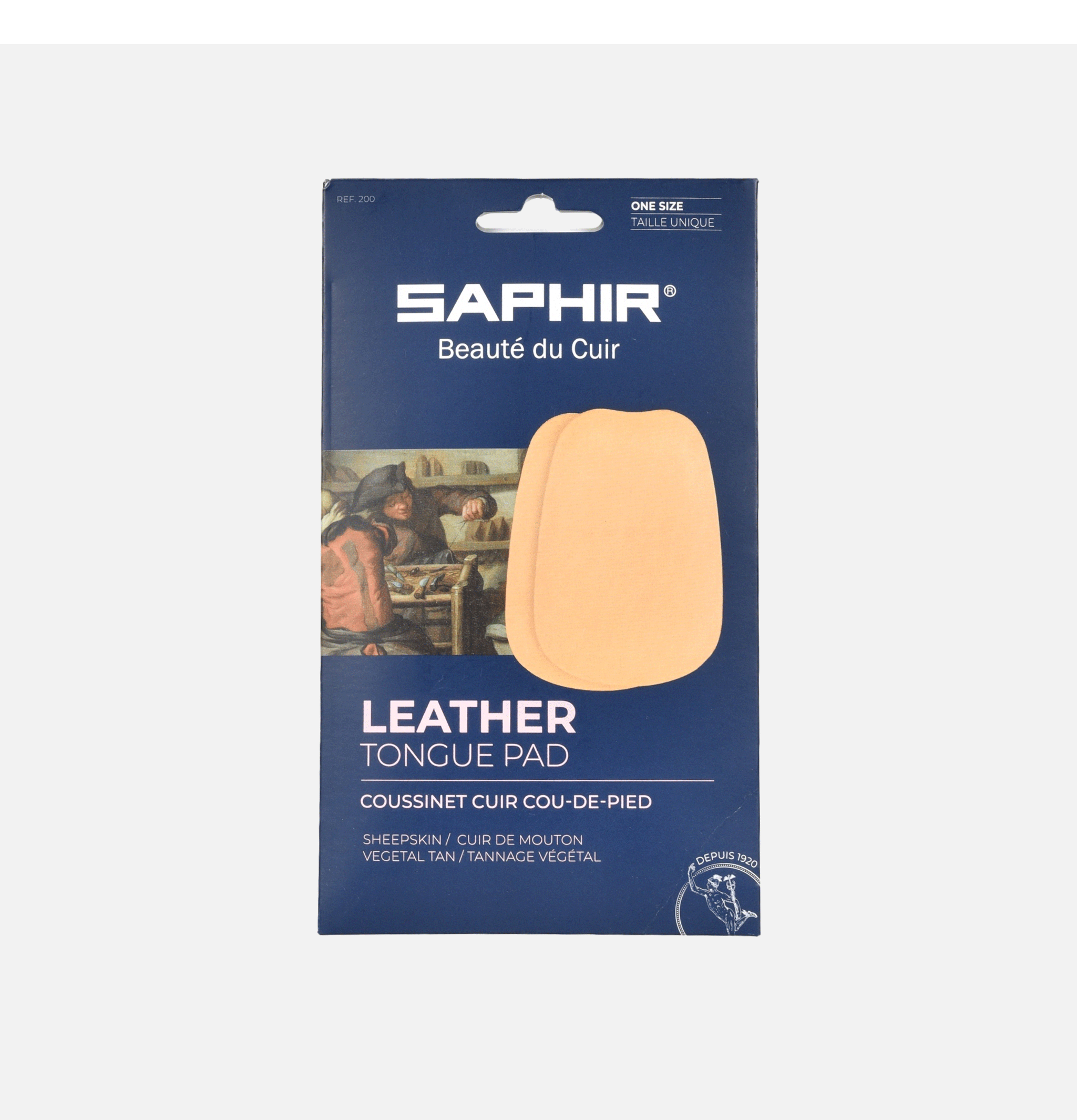 Saphir Coussinet Cuir Cou De Pied